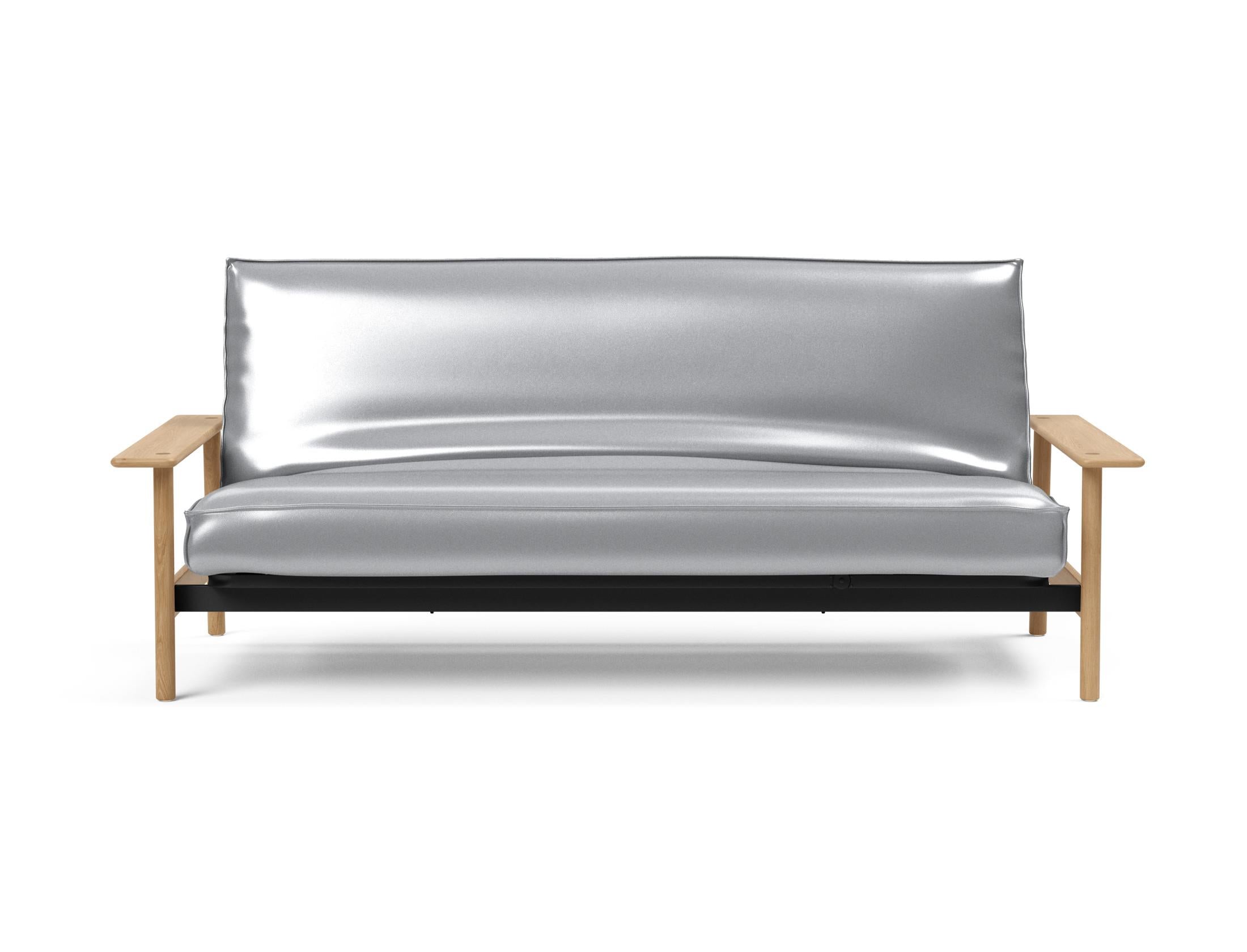 Modernes Balder Bettsofa 140 von Innovation Living, perfekt für gemütliche Abende und stilvolle Einrichtung, ausgestattet mit einem komfortablen Soft Spring Bezug.
