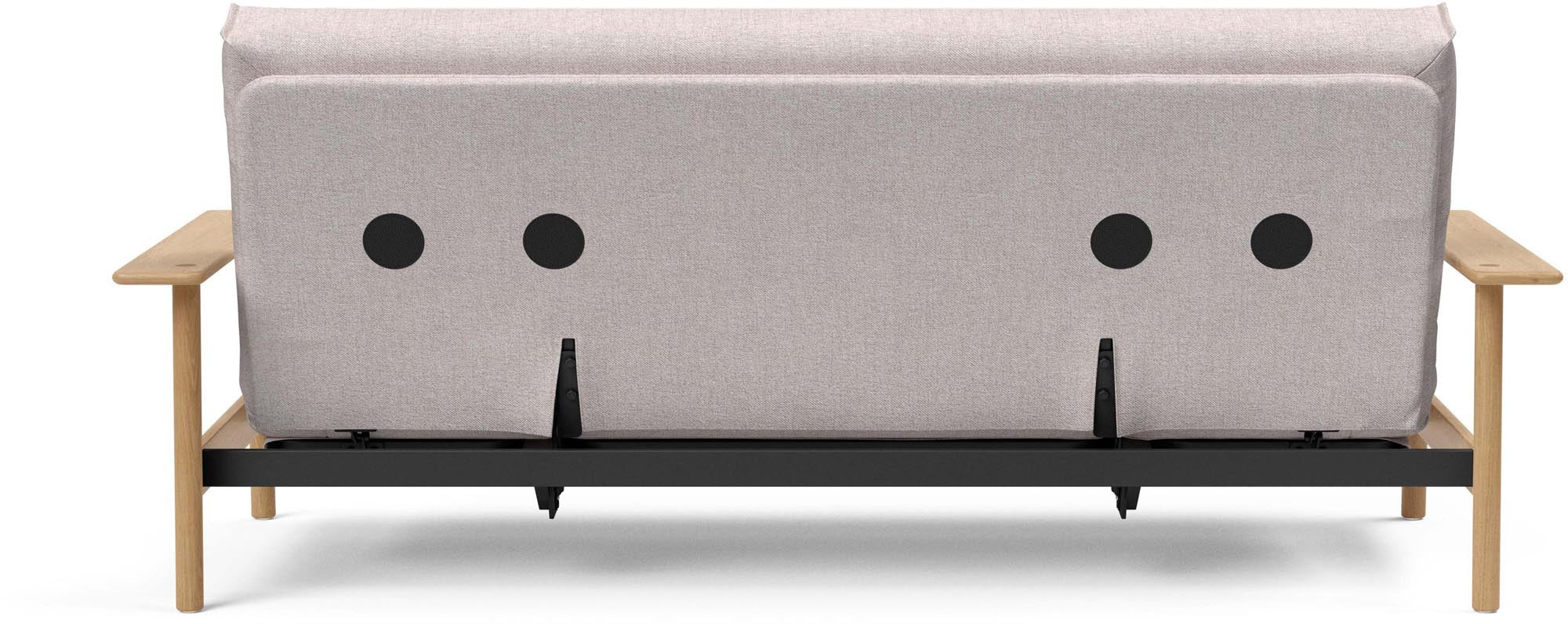 Entdecken Sie das Balder Bettsofa 140 Nordic Cover von Innovation Living – stilvoll, platzsparend und perfekt für moderne Wohnkonzepte.