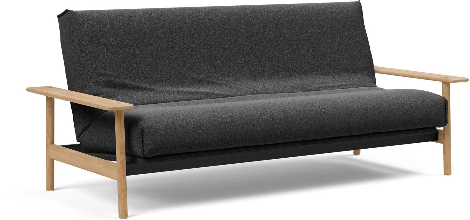 Erleben Sie das Balder Bettsofa 140 Nordic Cover von Innovation Living – modernes Design trifft auf vielseitige Nutzung für Ihr Zuhause.