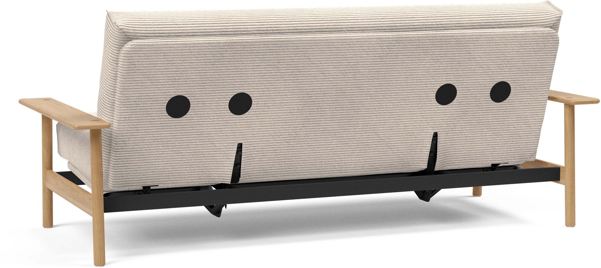 Entdecken Sie das Balder Bettsofa 140 Nordic Cover von Innovation Living – stilvoll, funktional und ideal für jeden Raum.