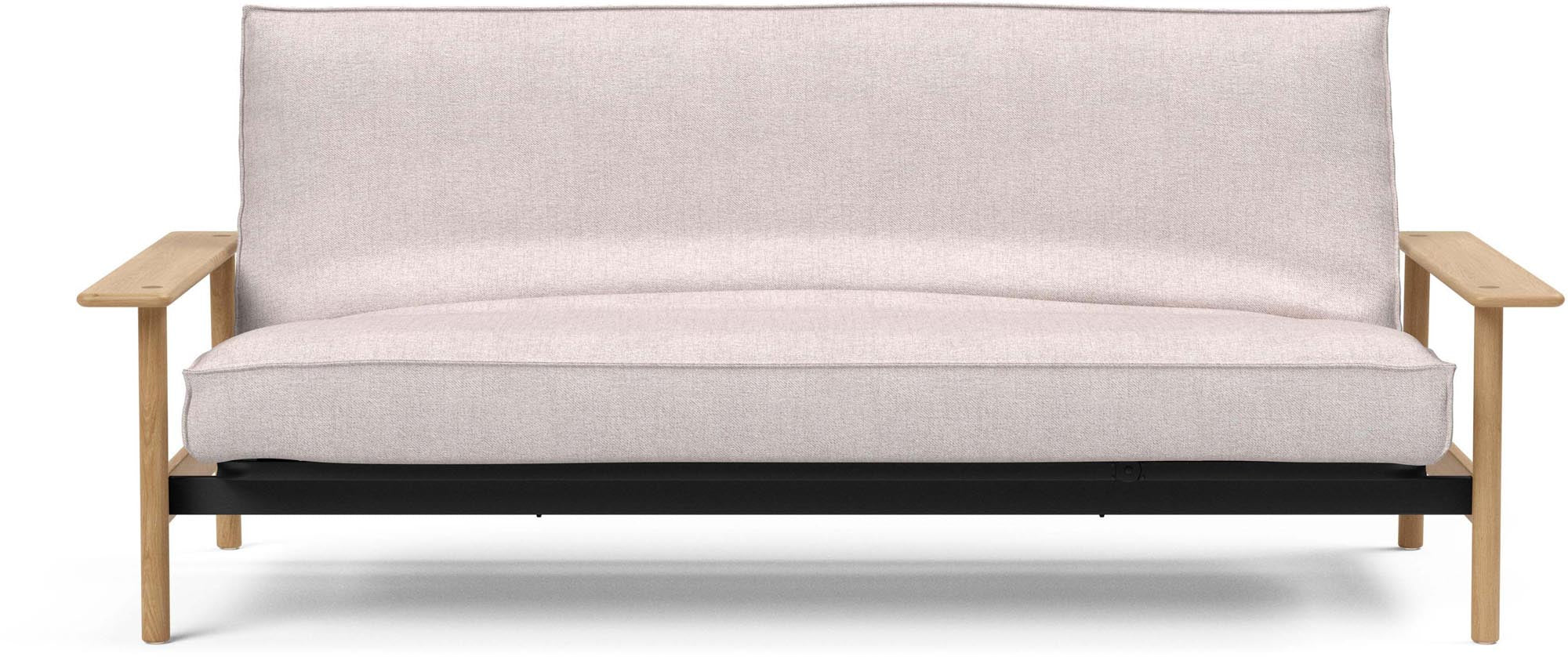 Erleben Sie das Balder Bettsofa 140 Sharp Plus Cover von Innovation Living: modernes skandinavisches Design, ideal für kleine Räume und multifunktional.