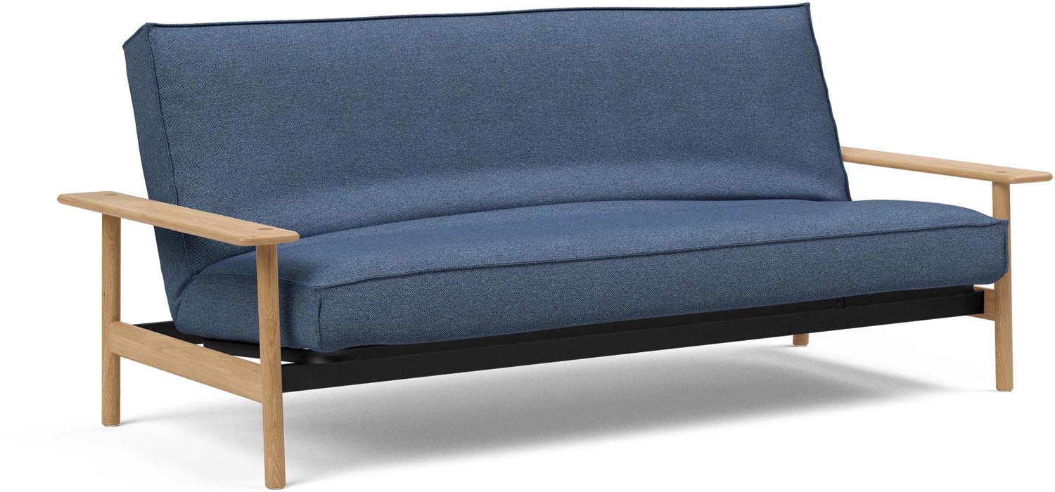 Erleben Sie das Balder Bettsofa 140 Sharp Plus Cover von Innovation Living – modern, funktional und ideal für kleine Räume.