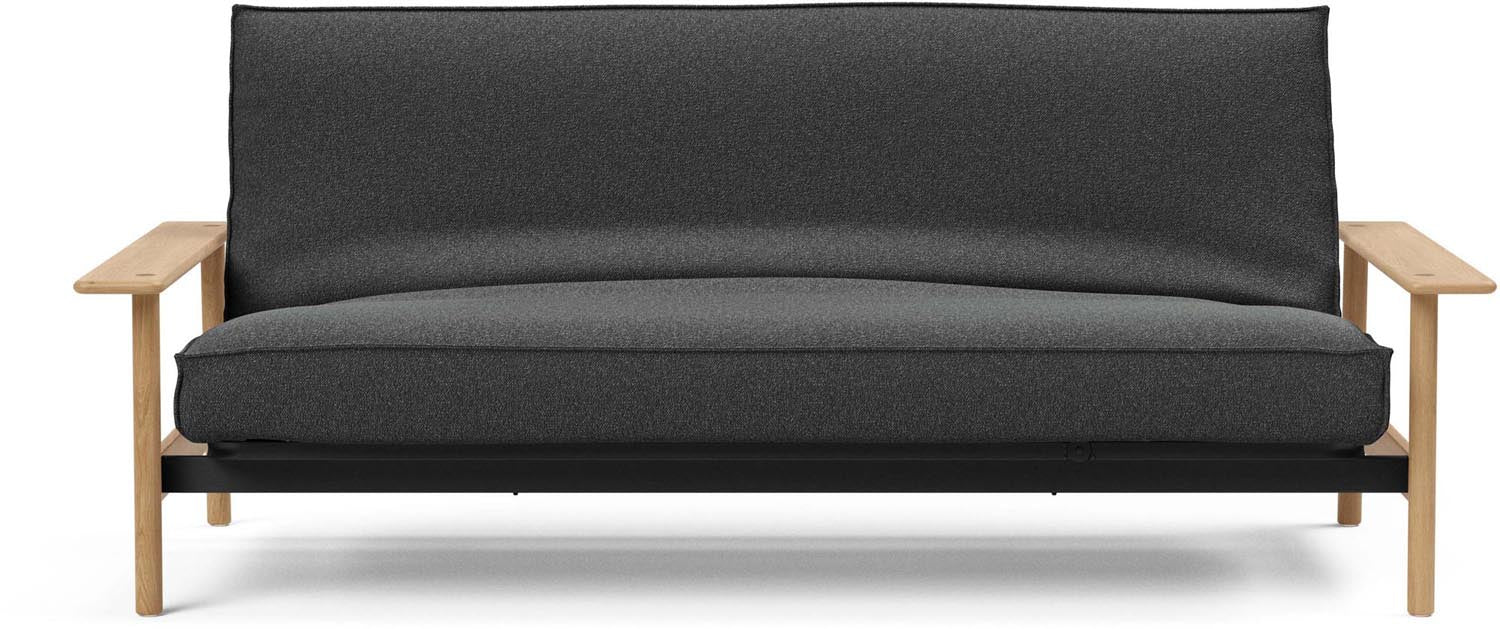 Entdecken Sie das Balder Bettsofa 140 Sharp Plus Cover von Innovation Living – skandinavisches Design trifft auf höchsten Komfort und Vielseitigkeit.