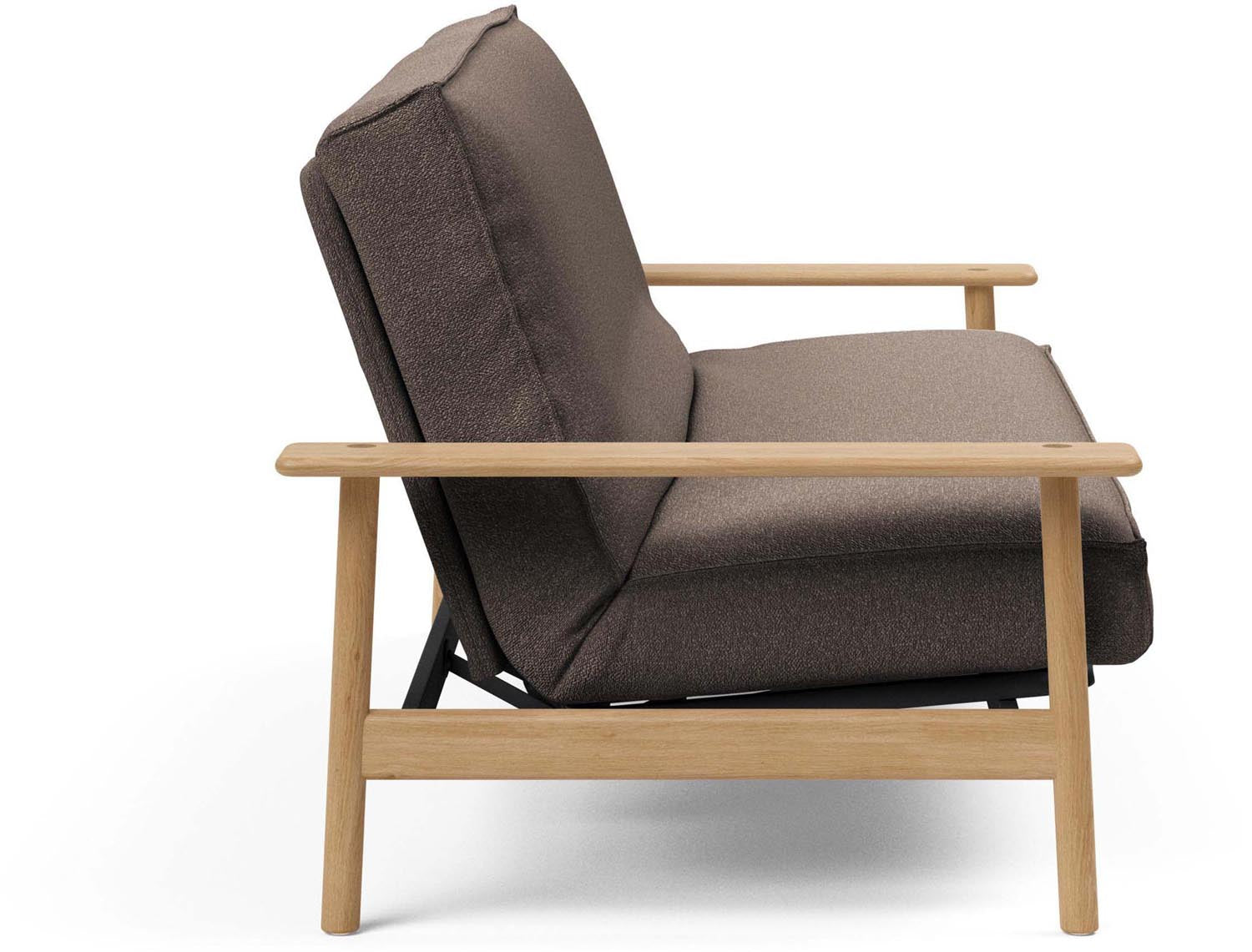 Erleben Sie das Balder Bettsofa 140 Sharp Plus Cover von Innovation Living – skandinavisches Design trifft auf höchsten Komfort und Funktionalität.