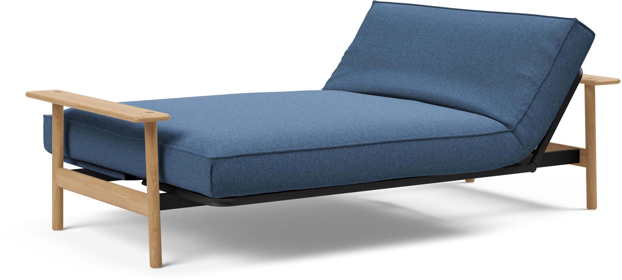 Entdecken Sie das Balder Bettsofa 140 Sharp Plus Cover von Innovation Living – ein elegantes Schlafsofa, das skandinavische Ästhetik und höchsten Komfort bietet.