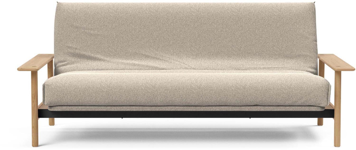 Entdecken Sie das Balder Bettsofa 140 Nordic Cover von Innovation Living – stilvoll, funktional und ideal für kleine Räume.