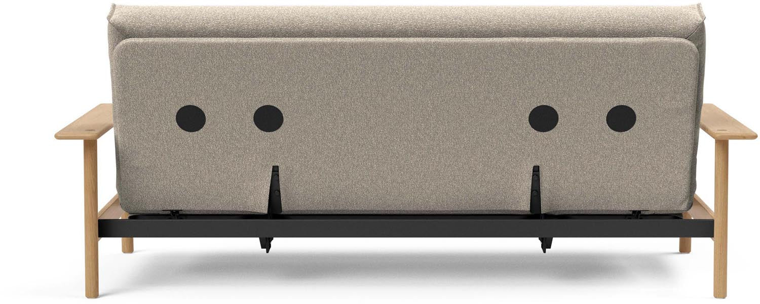 Erleben Sie das Balder Bettsofa 140 Nordic Cover von Innovation Living – modernes Design, vielseitig und perfekt für jeden Wohnraum.