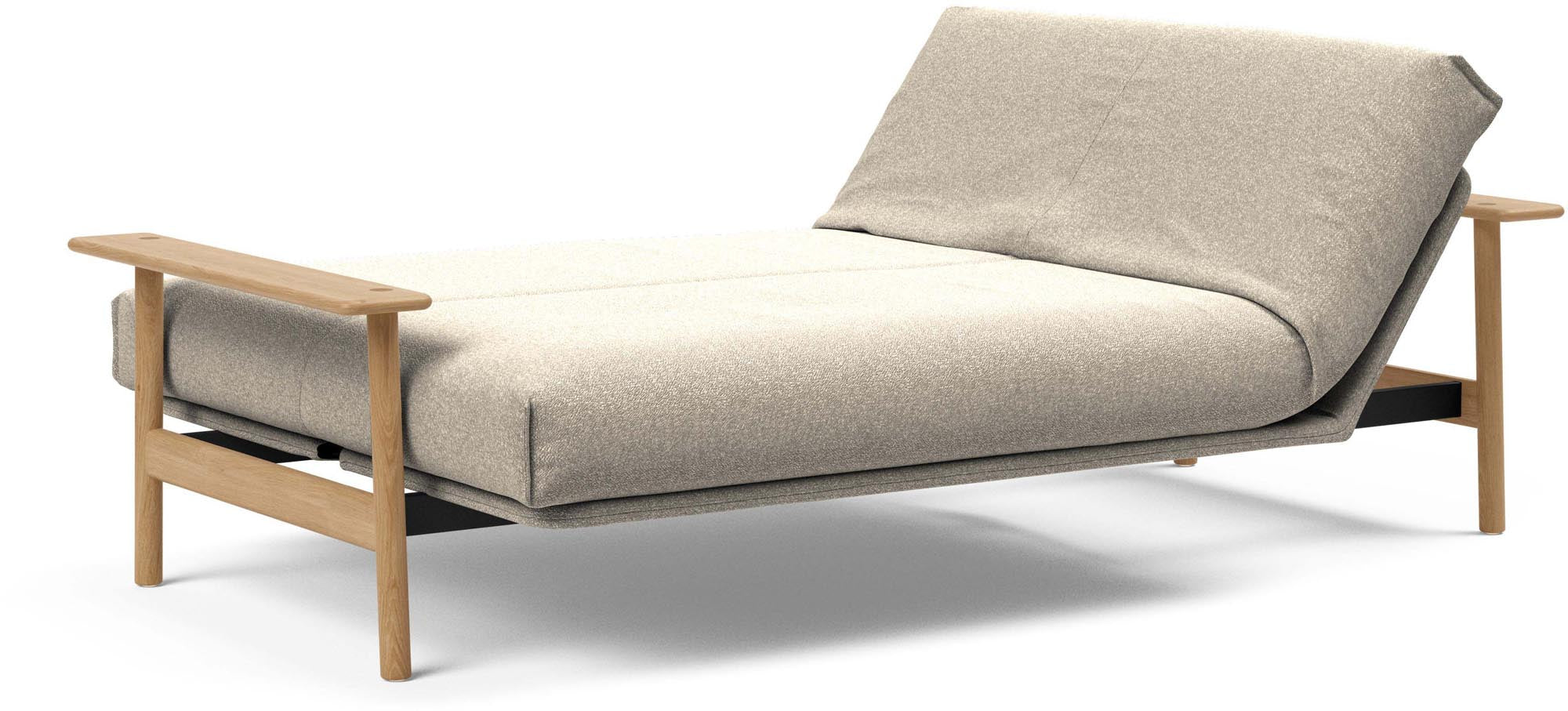 Entdecken Sie das Balder Bettsofa 140 Nordic Cover von Innovation Living – stilvoll, funktional und ideal für kleine Räume.