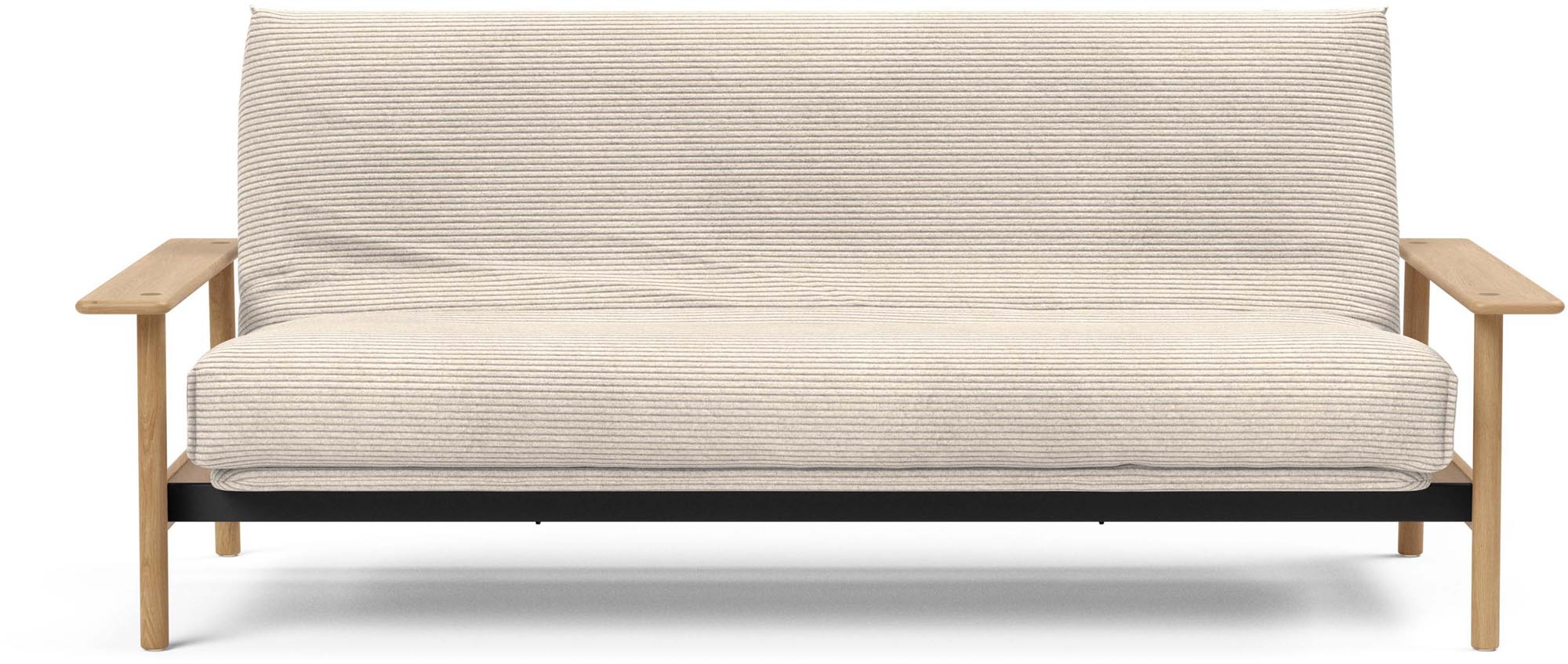 Erleben Sie das Balder Bettsofa 140 mit Nordic Cover von Innovation Living: elegantes skandinavisches Design, ideal für kleine Räume und vielseitig einsetzbar.