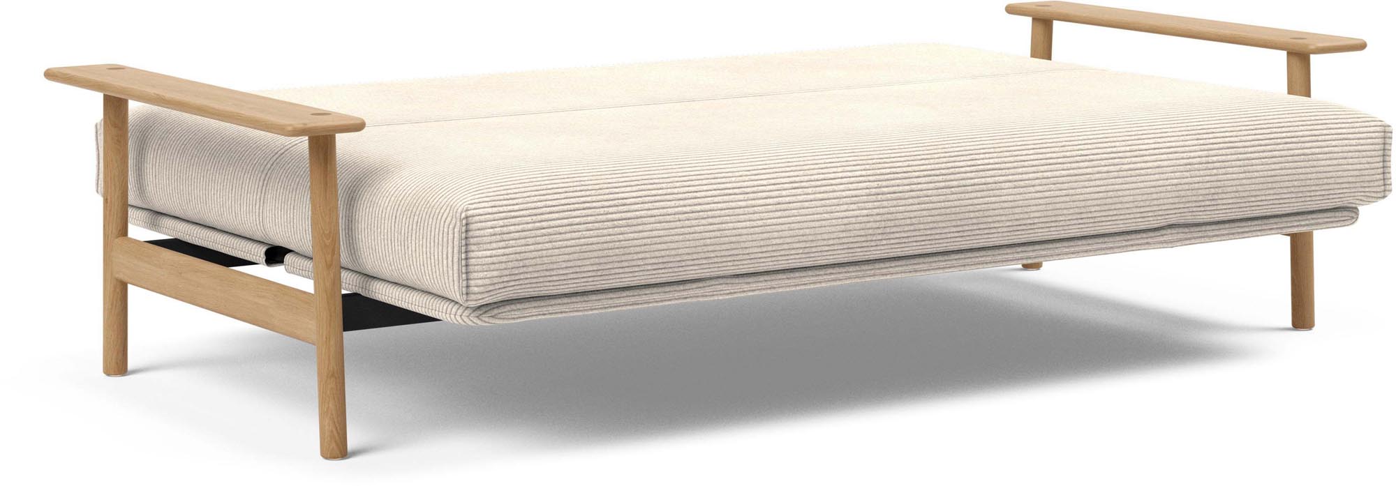 Entdecken Sie das Balder Bettsofa 140 Nordic Cover von Innovation Living – stilvoll, funktional und ideal für kleine Räume oder Gästezimmer.