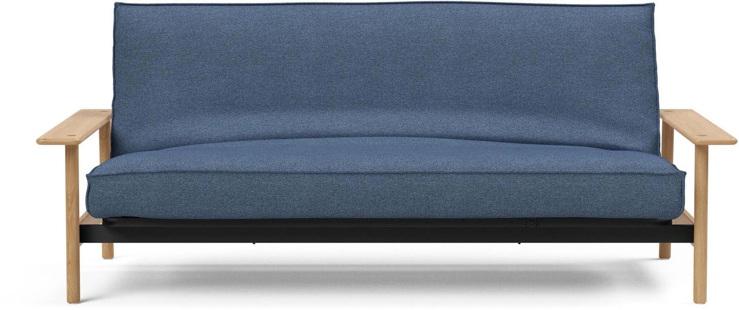 Erleben Sie das Balder Bettsofa 140 Sharp Plus Cover Latex von Innovation Living – eine perfekte Kombination aus modernem Stil und optimalem Schlafkomfort.