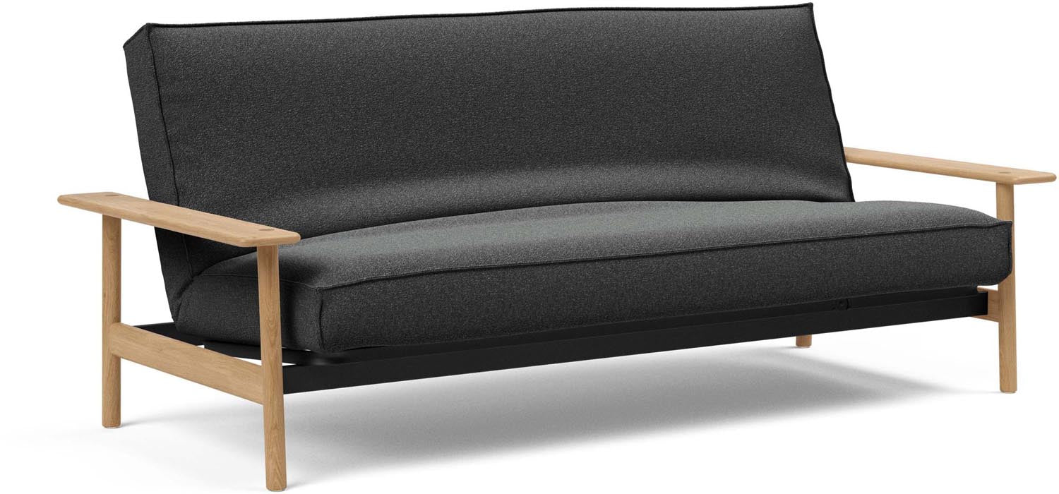 Entdecken Sie das Balder Bettsofa 140 Sharp Plus Cover Latex von Innovation Living – stilvolles Design trifft auf höchsten Schlafkomfort für Ihr Zuhause.