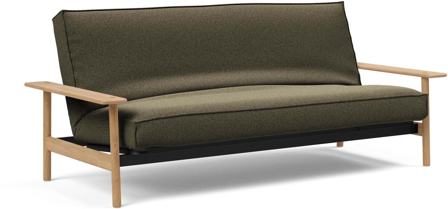Entdecken Sie das Balder Bettsofa 140 Sharp Plus Cover Latex von Innovation Living – stilvolles Design trifft auf höchsten Schlafkomfort für Ihr Zuhause.
