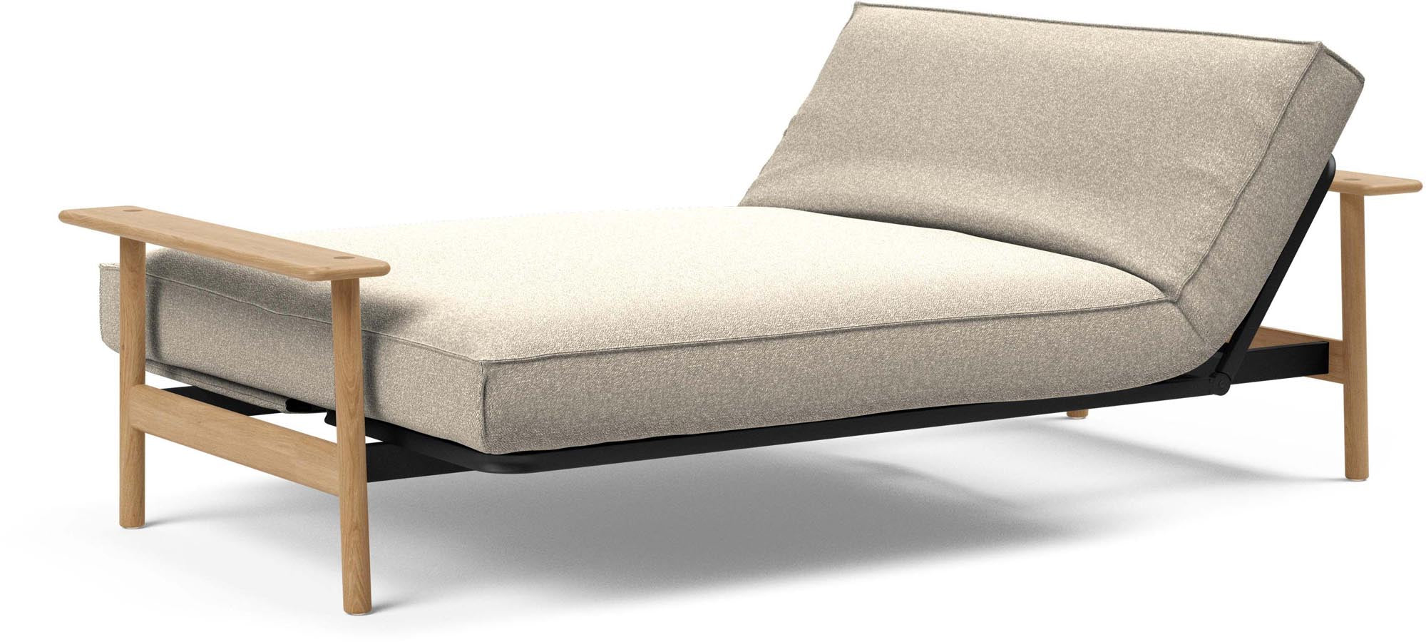 Erleben Sie das Balder Bettsofa 140 Sharp Plus Cover Latex von Innovation Living – skandinavische Eleganz und vielseitige Funktionalität für jeden Raum.