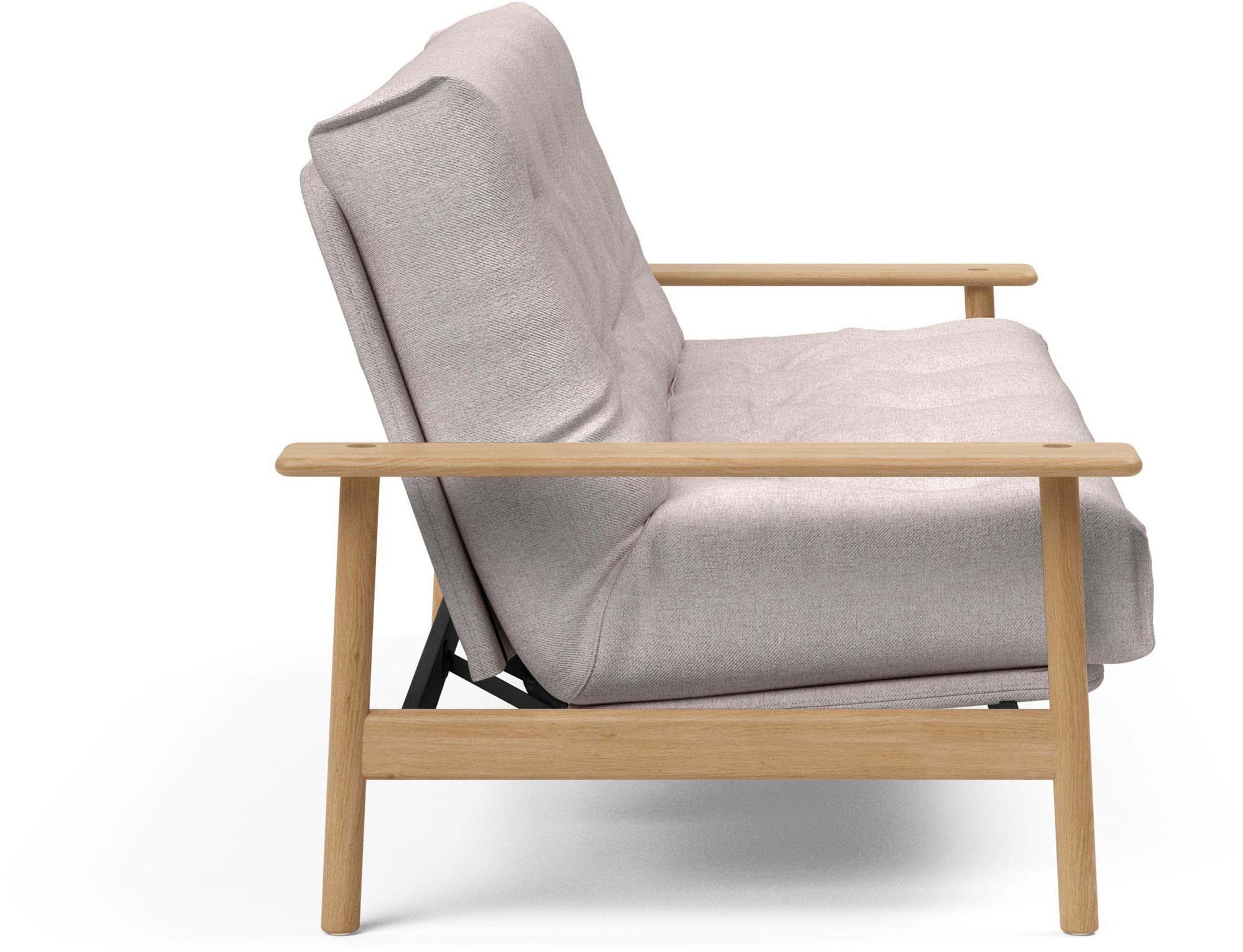 Entdecken Sie das stilvolle Balder Bettsofa 140 Nordic Classic von Innovation Living – ideal für modernes Wohnen und entspannende Nächte.