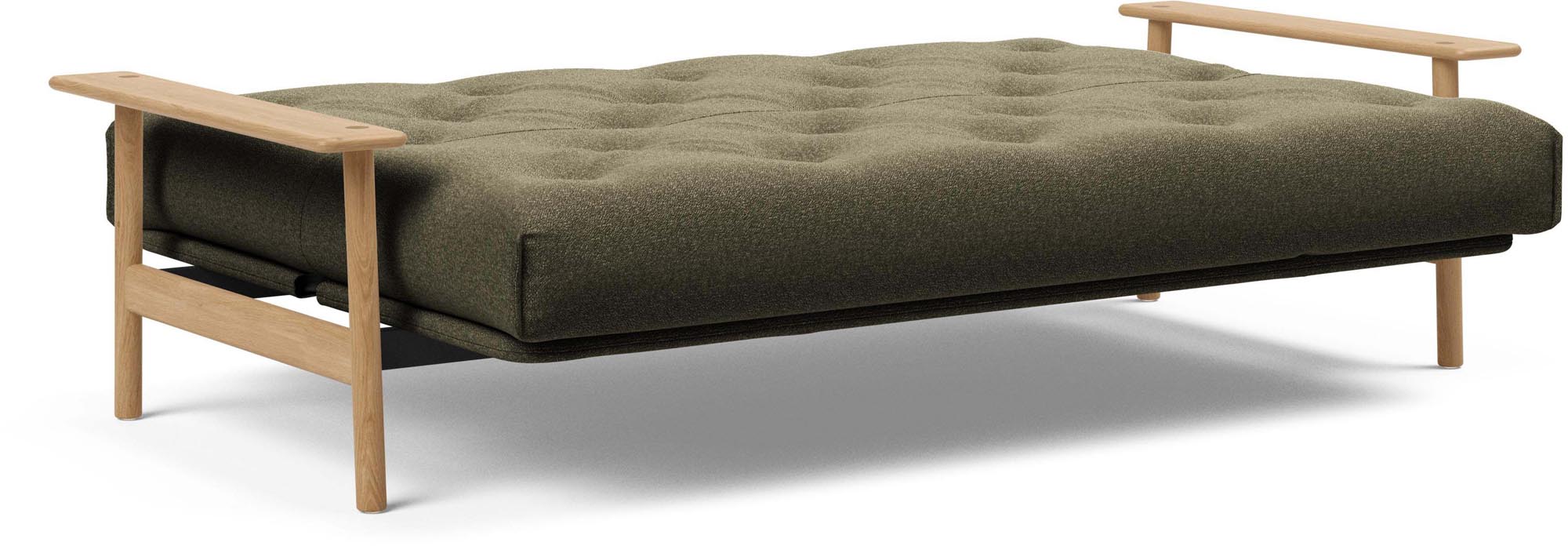 Erleben Sie das Balder Bettsofa 140 Nordic Classic: Eleganz trifft Funktionalität, ideal für jeden Raum und perfekten Schlafkomfort.