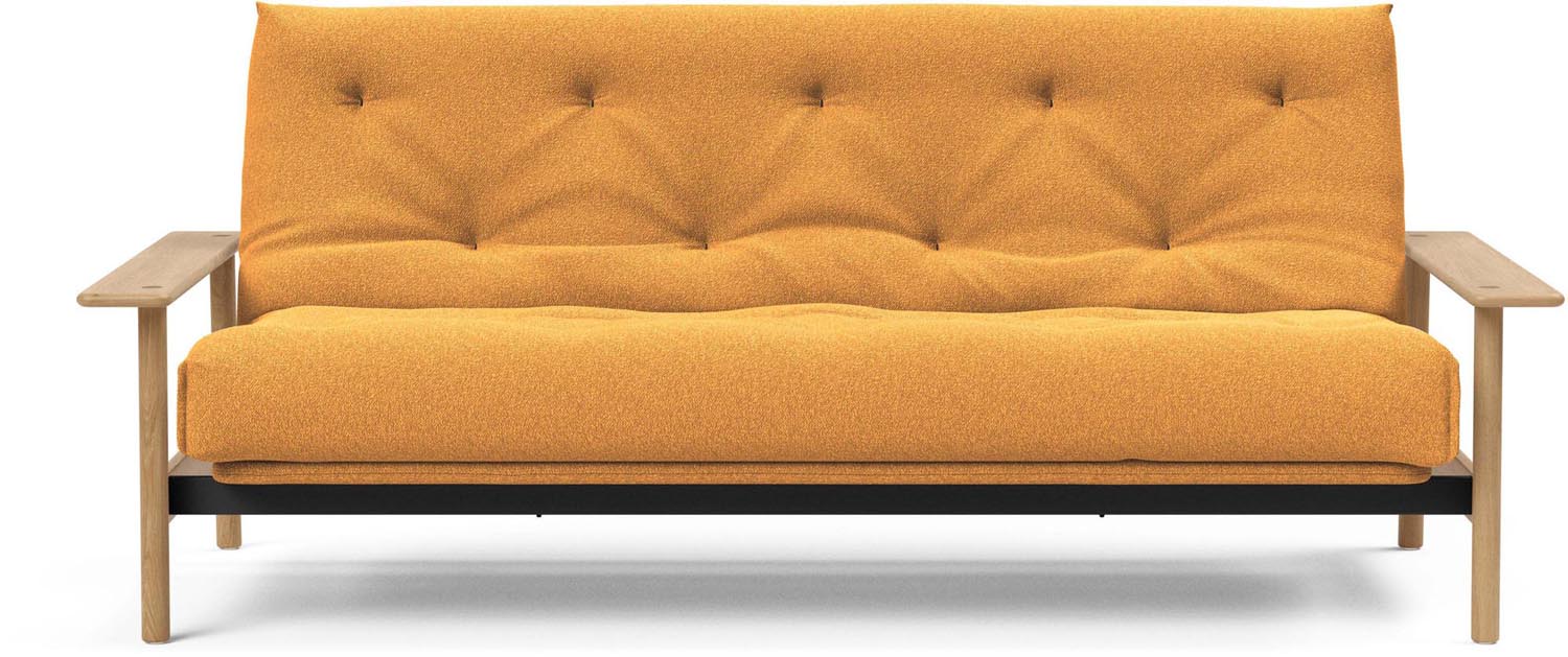 Entdecken Sie das stilvolle Balder Bettsofa 140 Nordic Classic von Innovation Living – ideal für moderne Wohnräume und entspannende Nächte.