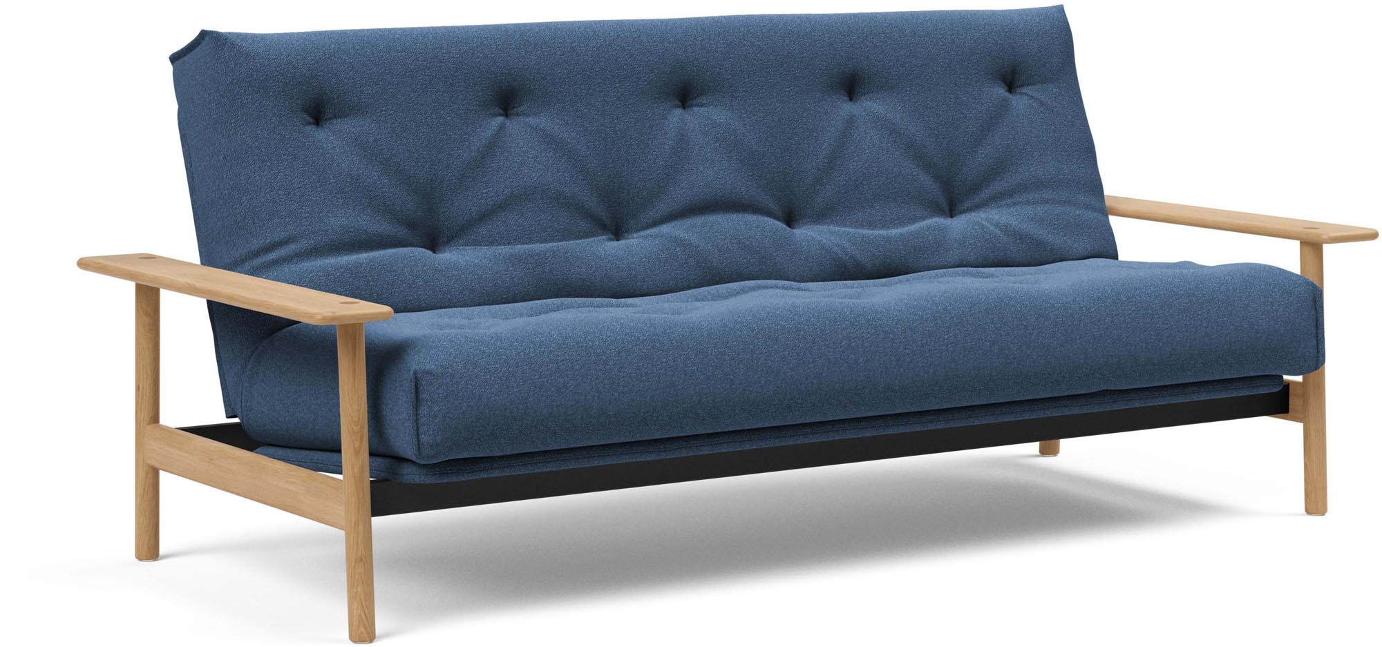Erleben Sie das elegante Balder Bettsofa 140 Nordic Classic von Innovation Living – perfekt für stilvolle Räume und gemütliche Schlafmomente.