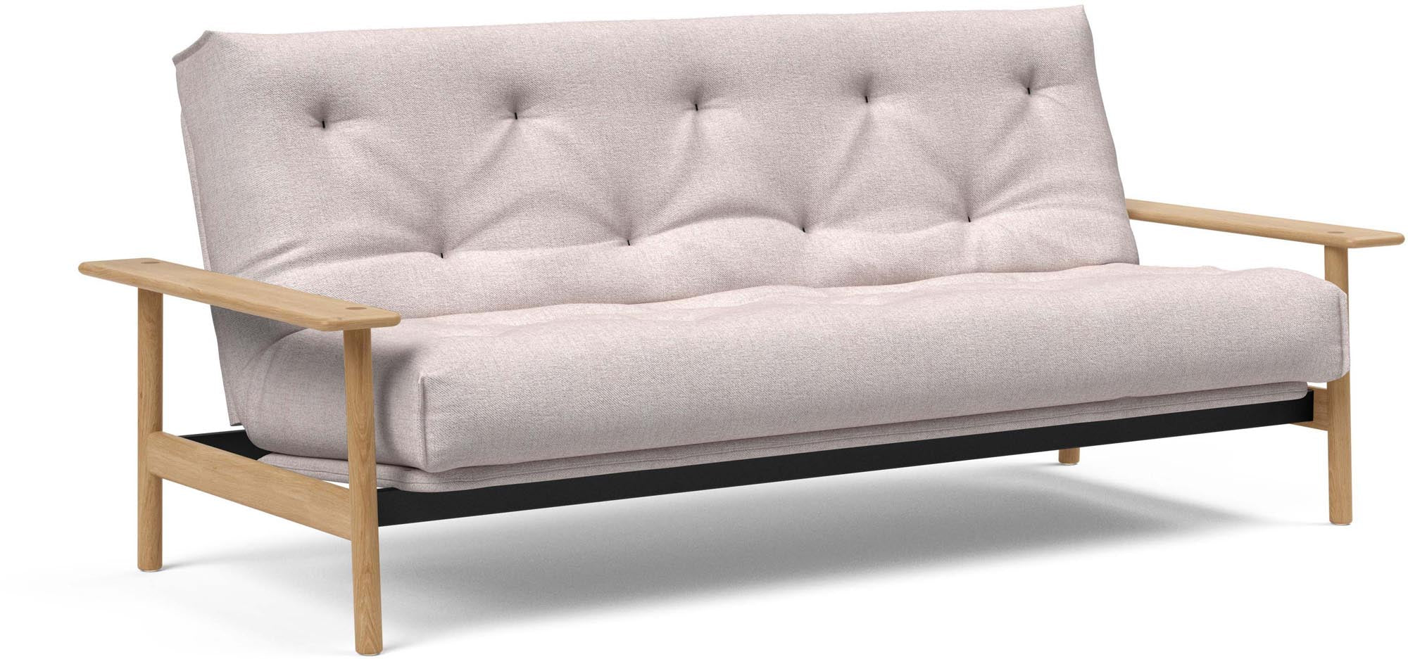 Entdecken Sie das Balder Bettsofa 140 Nordic Latex von Innovation Living: Elegantes skandinavisches Design, hervorragender Komfort und umweltfreundliche Materialien für Ihr Zuhause.