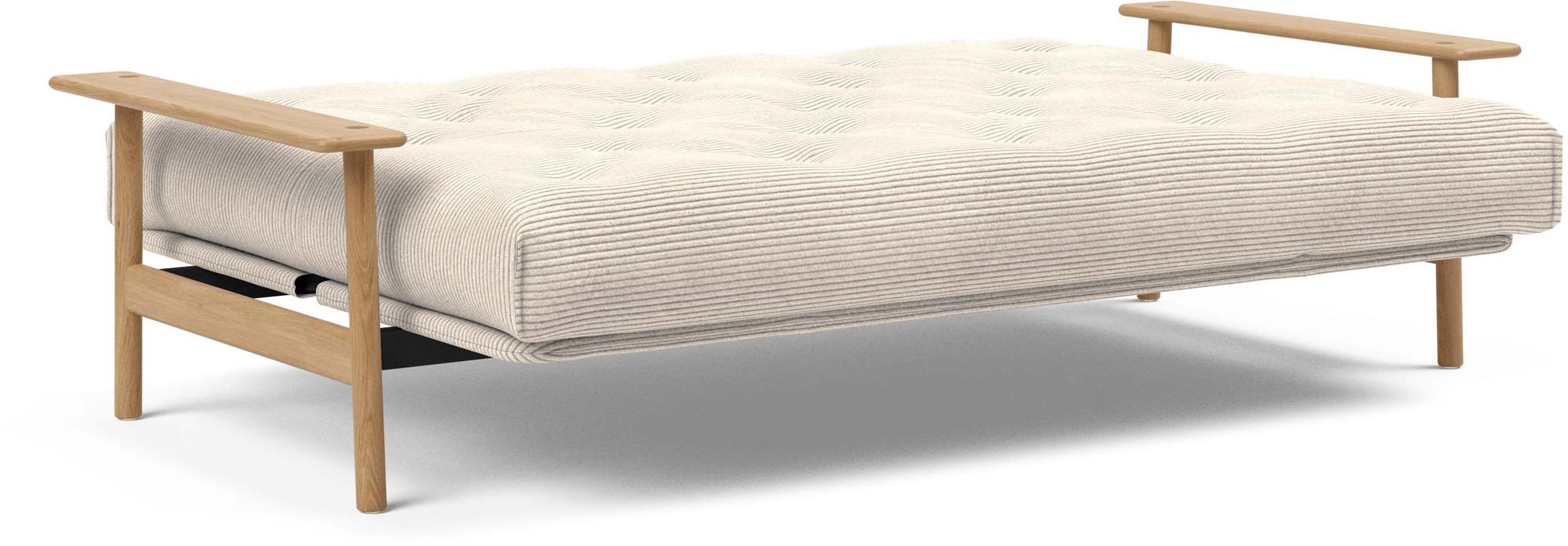 Entdecken Sie das Balder Bettsofa 140 Nordic Latex von Innovation Living: Elegantes skandinavisches Design, hervorragende Bequemlichkeit und umweltfreundliche Materialien.