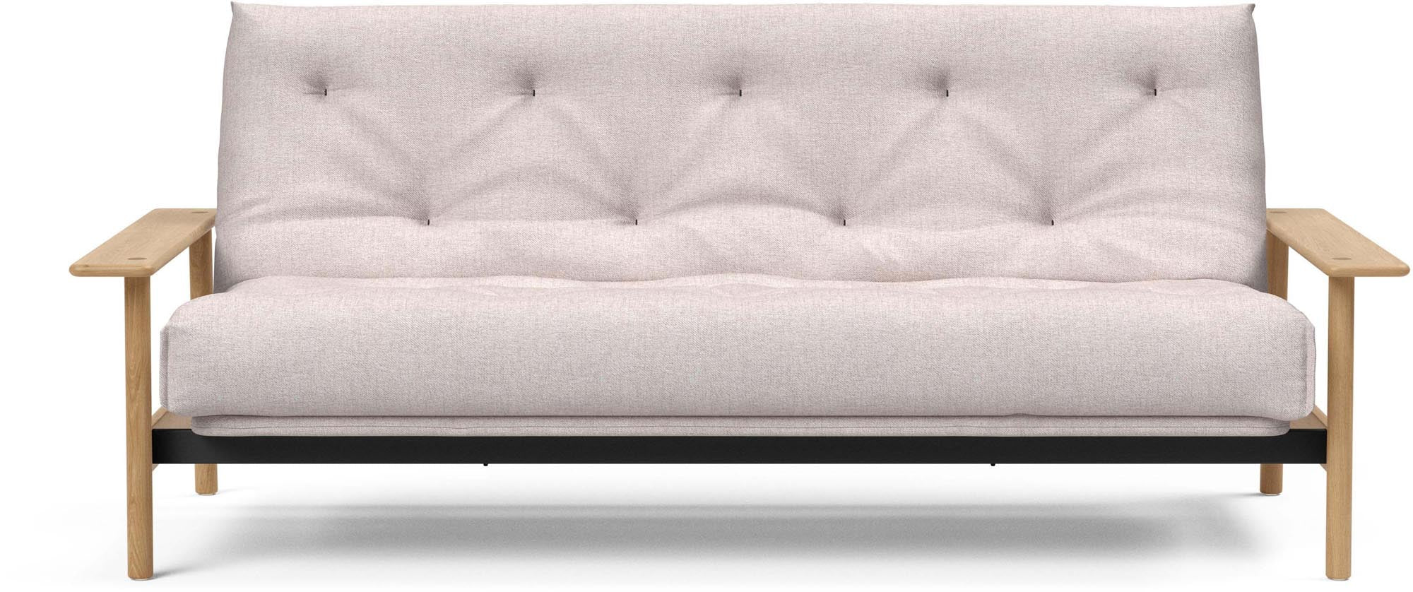 Erleben Sie das Balder Bettsofa 140 Nordic Soft Spring von Innovation Living – eine perfekte Kombination aus modernem Stil und optimalem Schlafkomfort.