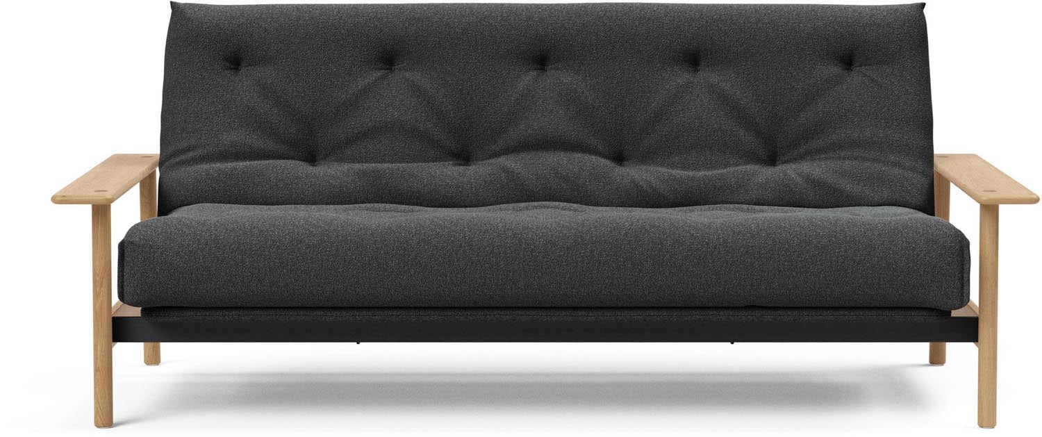 Erleben Sie das Balder Bettsofa 140 Nordic Soft Spring von Innovation Living – eine perfekte Kombination aus modernem Stil und optimalem Schlafkomfort.