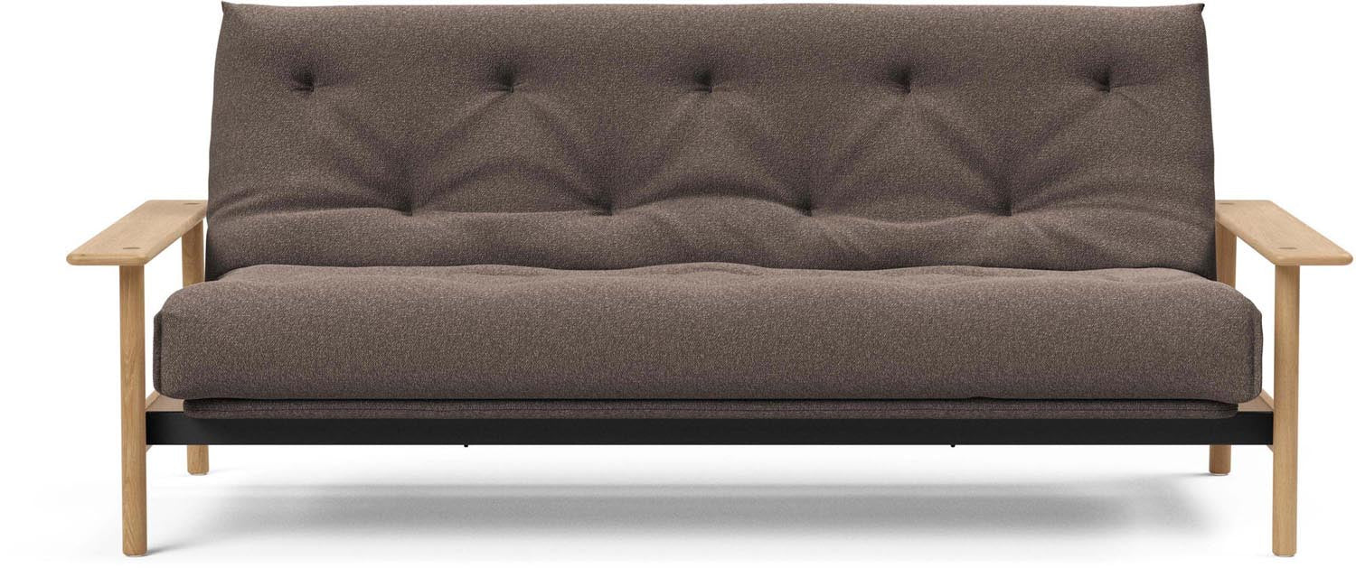 Erleben Sie das Balder Bettsofa 140 Nordic Soft Spring von Innovation Living – eine perfekte Kombination aus modernem Stil und optimalem Schlafkomfort.