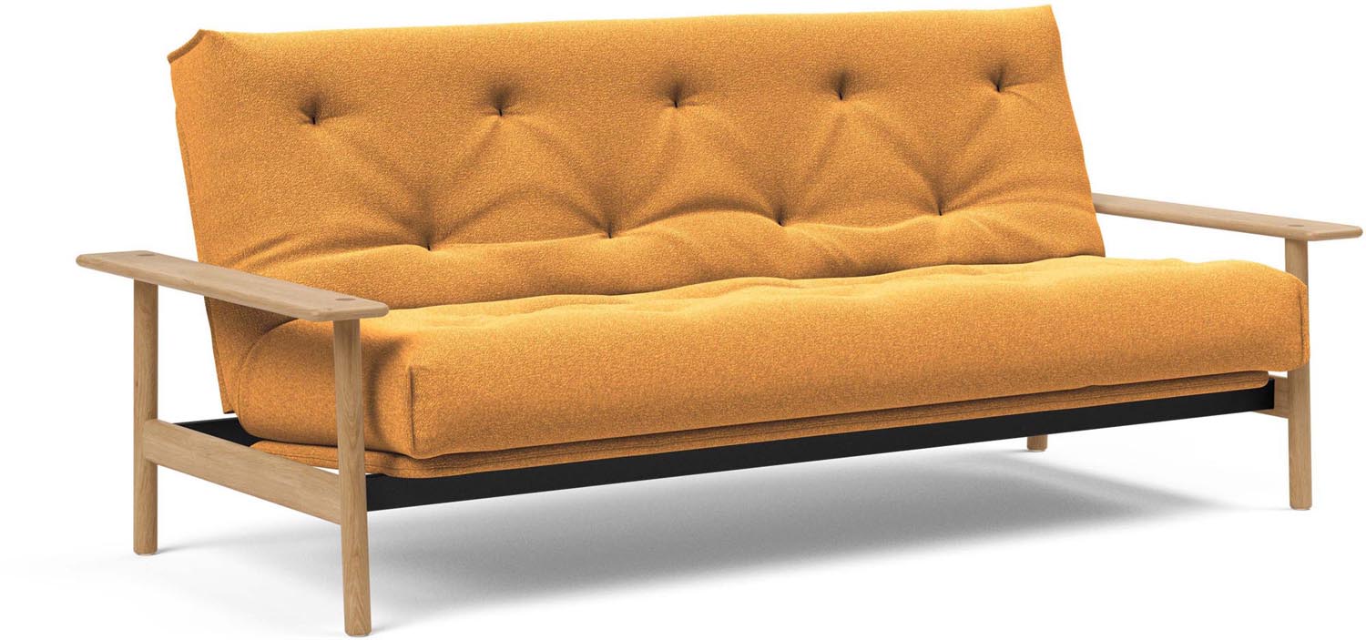 Entdecken Sie das Balder Bettsofa 140 Nordic Soft Spring von Innovation Living – stilvolles Design trifft auf höchsten Schlafkomfort für Ihr Zuhause.