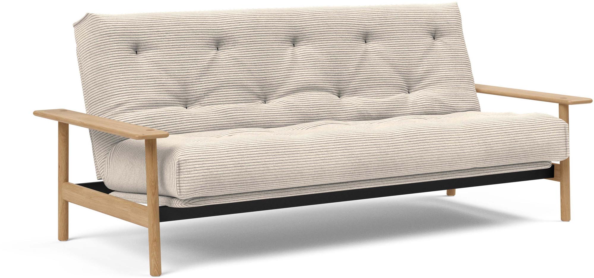 Entdecken Sie das Balder Bettsofa 140 Nordic Soft Spring von Innovation Living – stilvolles Design trifft auf höchsten Schlafkomfort für Ihr Zuhause.