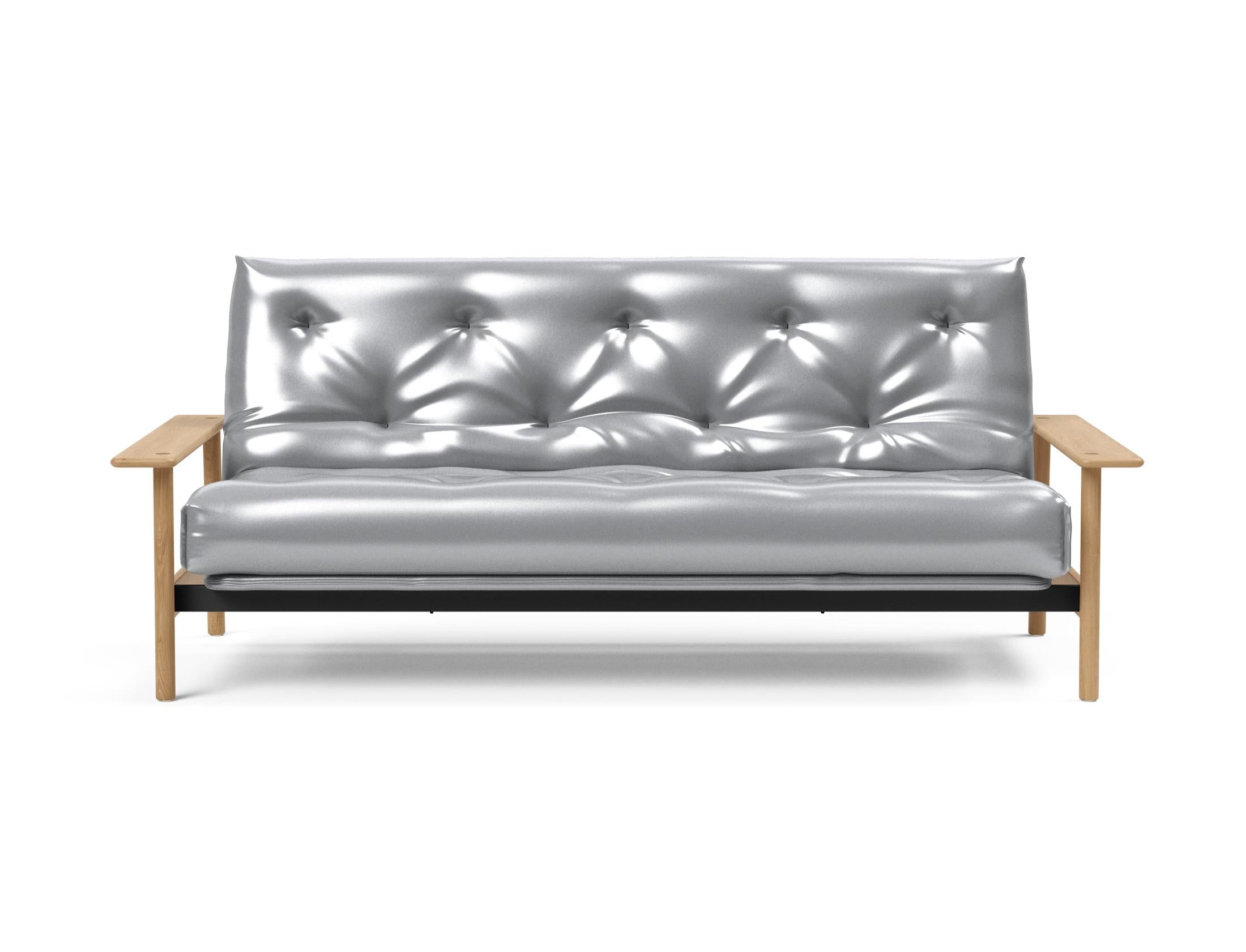 Entdecken Sie das Balder Bettsofa 140 Nordic: Elegantes Design, flexible Nutzung und erstklassige Nordic Soft Spring Matratze für optimalen Komfort.