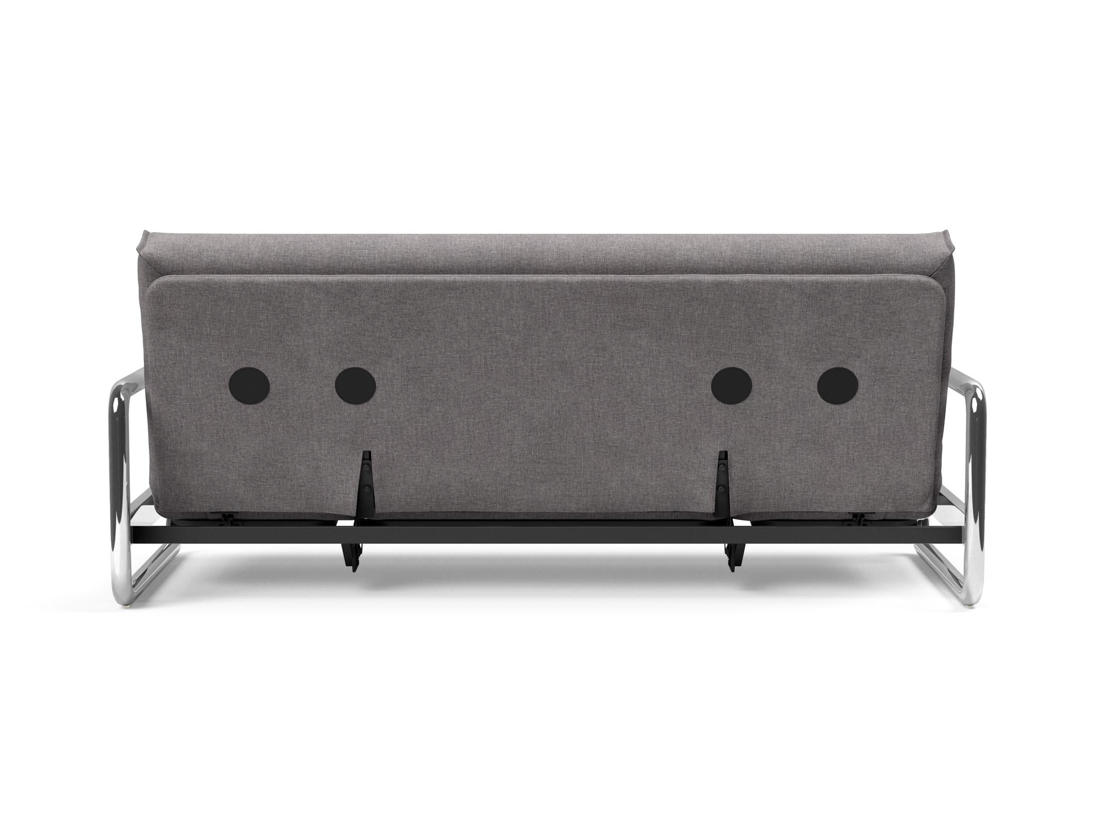 Erleben Sie das Lomira Schlafsofa 140 Nordic Cover: Elegantes Design, abnehmbarer Bezug und Soft Spring-Matratze für ultimativen Komfort.