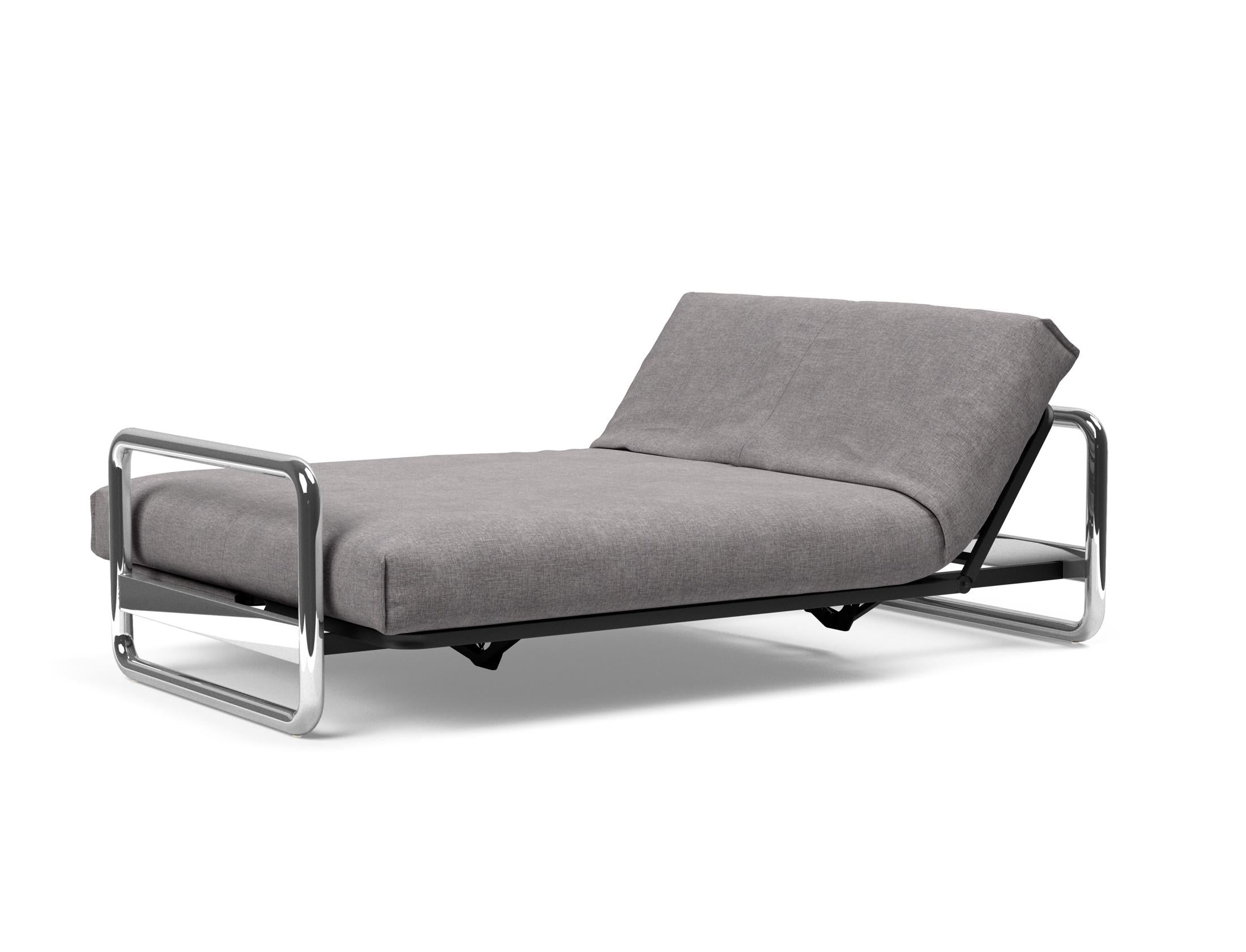 Entdecken Sie das Lomira Schlafsofa 140 Nordic Cover: Stilvolles, komfortables Sofa mit hochwertiger Soft Spring-Matratze und individuellem Bezug.