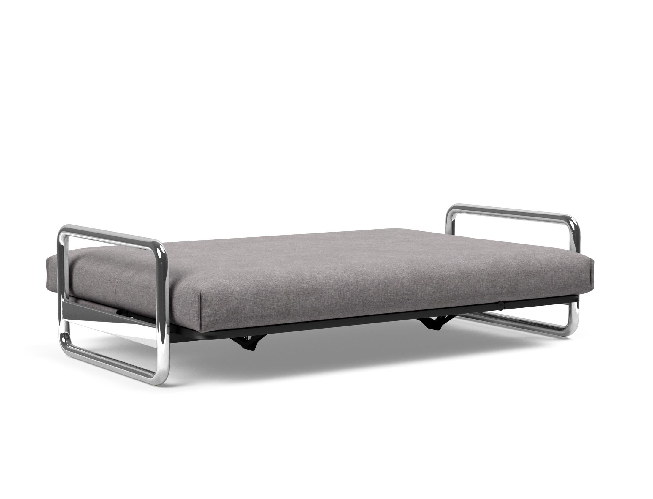 Erleben Sie das Lomira Schlafsofa 140 Nordic Cover: Elegantes Design, weiche Federkernmatratze und anpassbare Stoffe für höchsten Komfort.