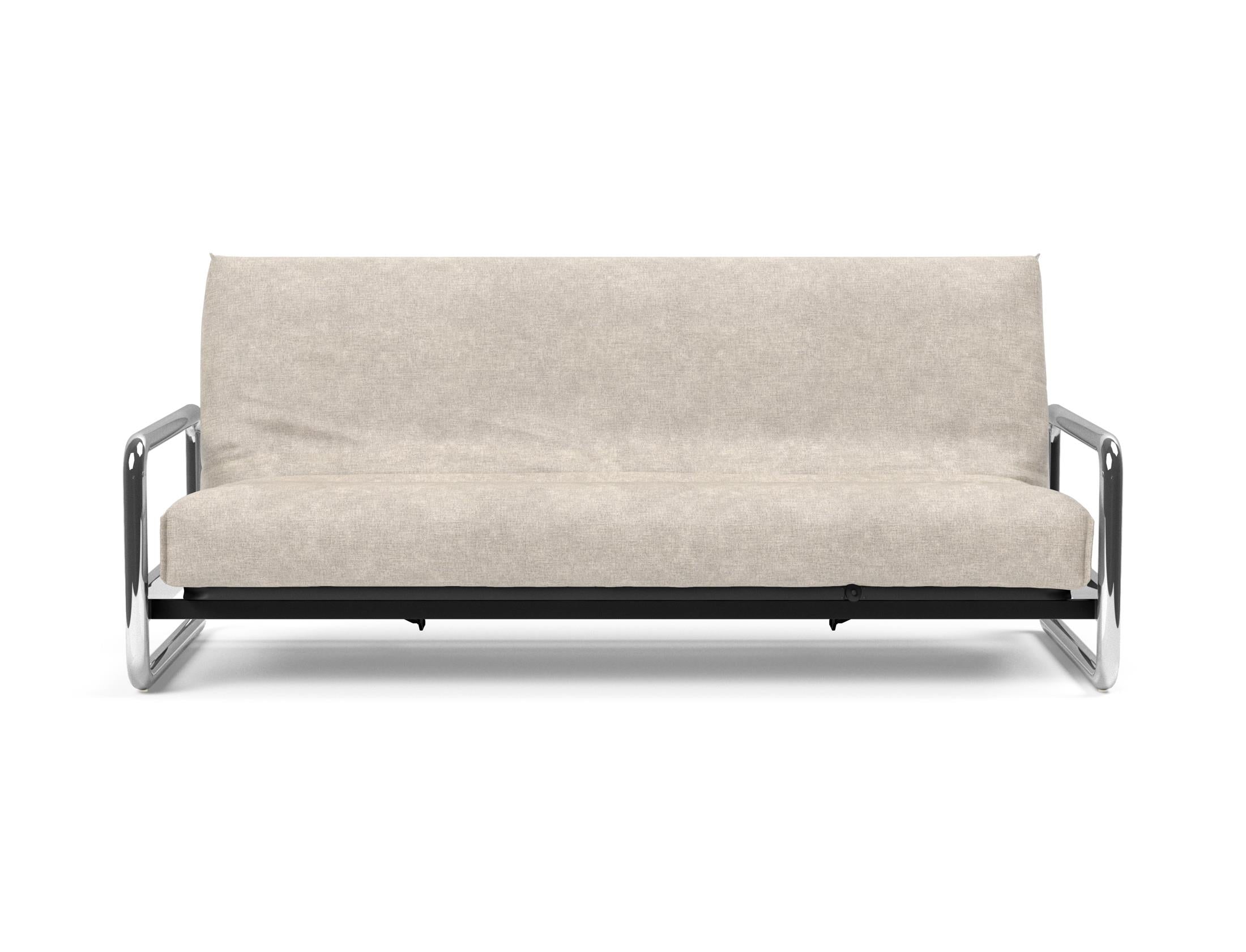 Erleben Sie das Lomira Schlafsofa 140 Nordic Cover: Elegantes Design trifft auf hochwertigen Soft Spring Komfort für entspannte Nächte und stilvolle Wohnräume.