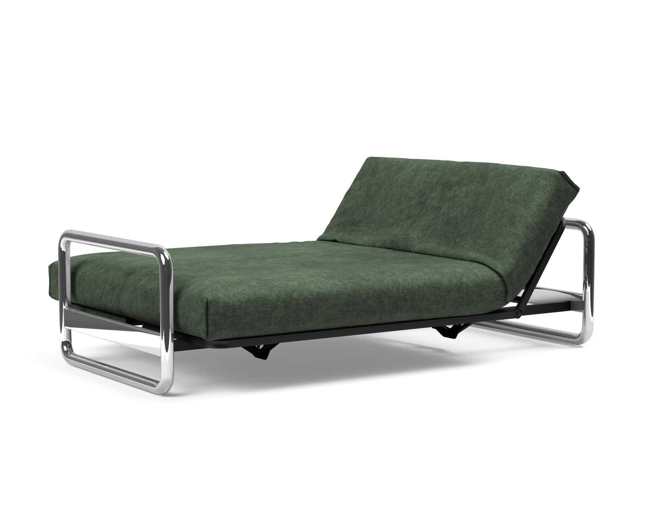Erleben Sie das Lomira Schlafsofa 140 Nordic Cover: Elegantes, industrielles Design und anpassbare Stoffe für ultimativen Komfort und Stil.