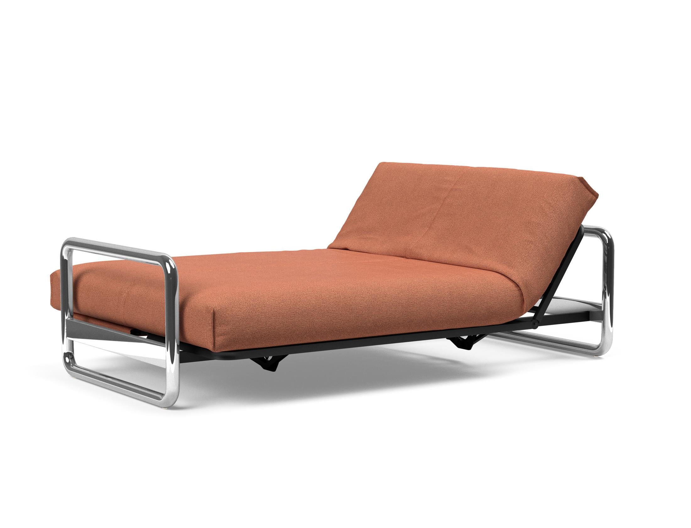 Erleben Sie das Lomira Schlafsofa 140 Nordic Cover: Elegantes, industrielles Design und anpassbare Stoffe für ultimativen Komfort und Stil.