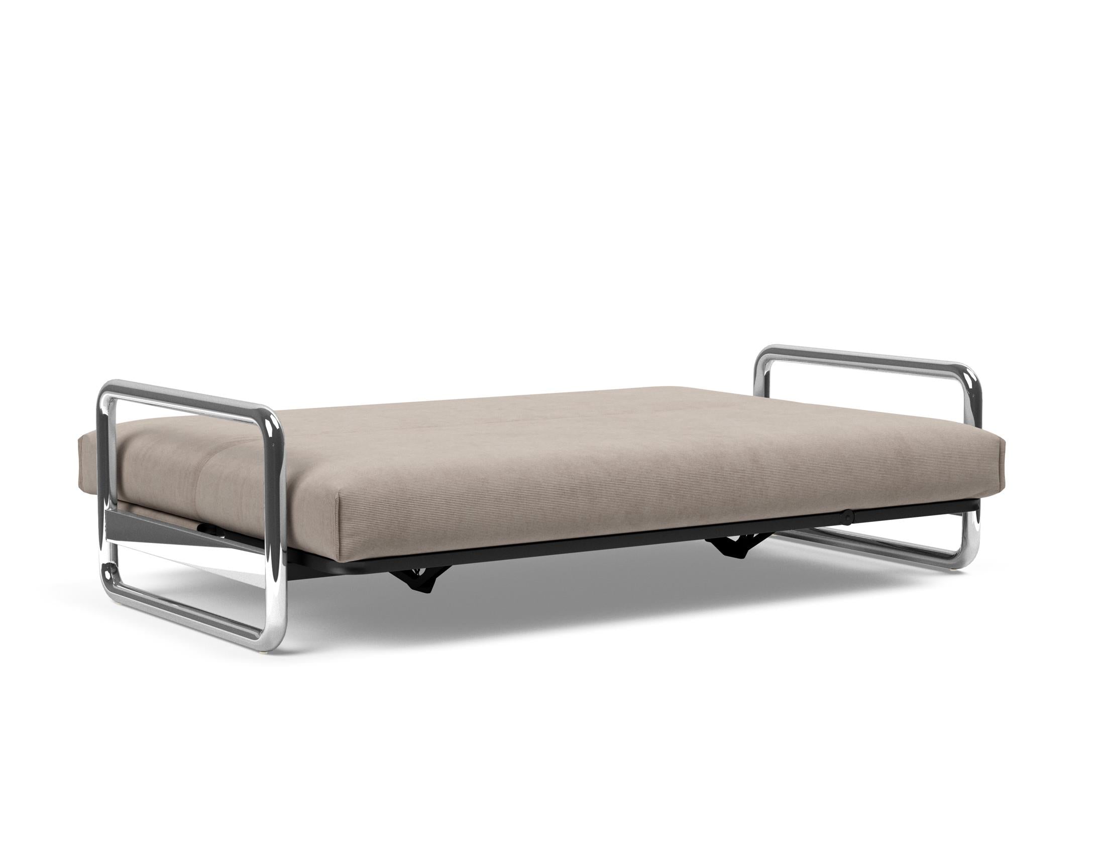 Entdecken Sie das Lomira Schlafsofa 140 Nordic Cover: Stilvolles Design, hochwertige Materialien und eine weiche Matratze für besten Schlafkomfort.