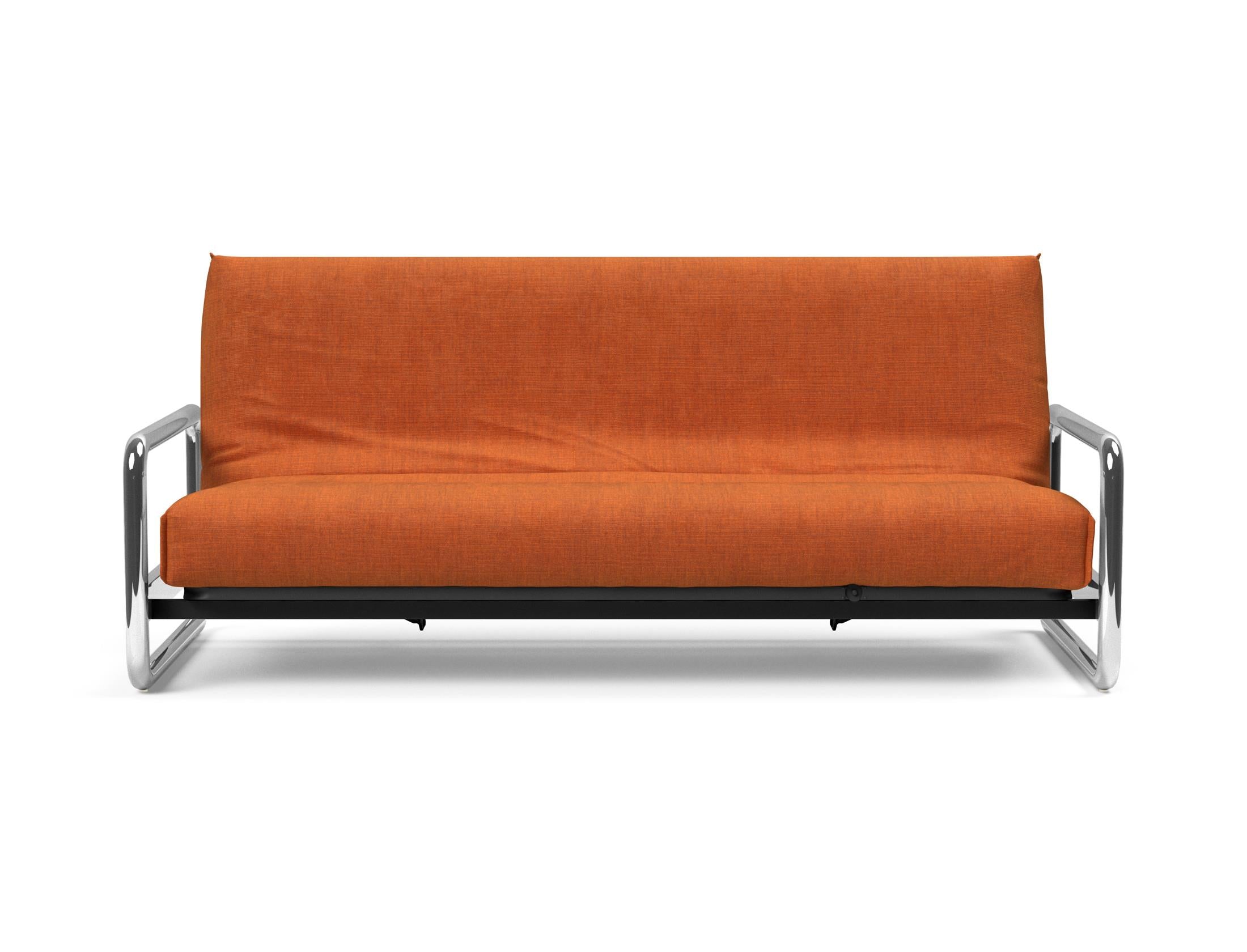 Modernes Lomira Schlafsofa 140 mit weichem Nordic Cover, ideal für entspannte Abende und vielseitige Einrichtungsmöglichkeiten.
