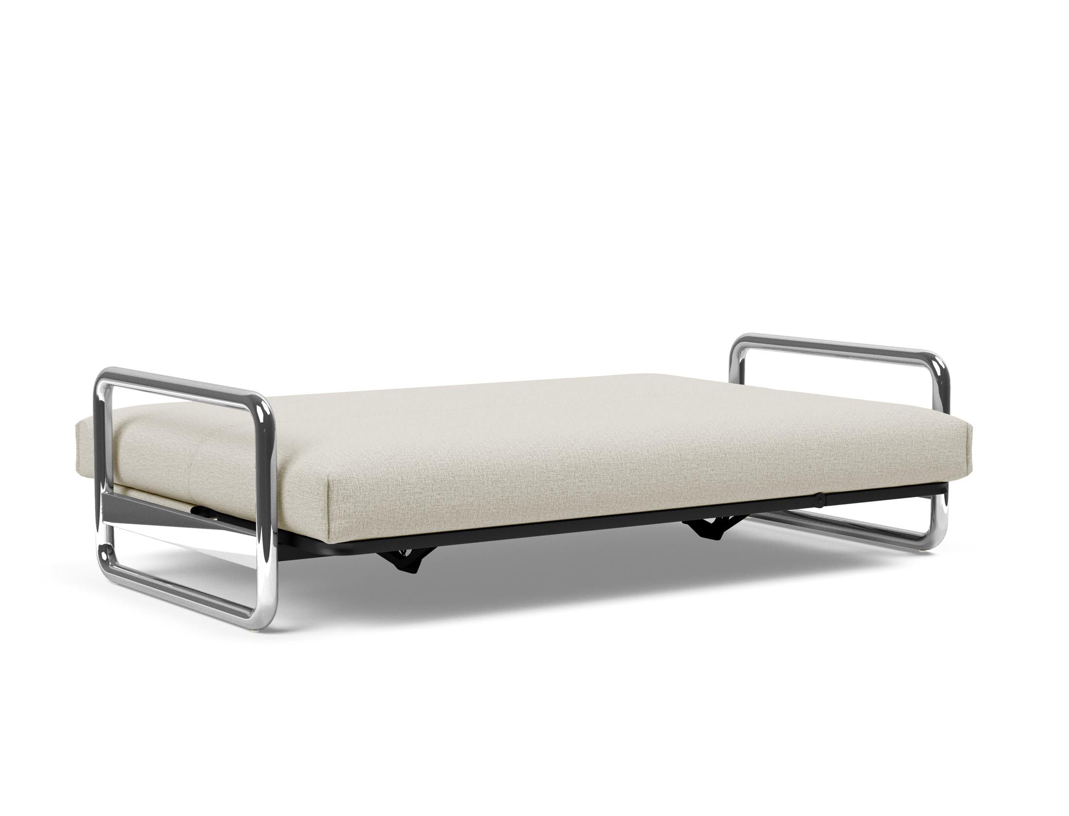 Entdecken Sie das Lomira Schlafsofa 140 Nordic Cover: Stilvolles Design, hochwertige Materialien und eine weiche Matratze für besten Schlafkomfort.