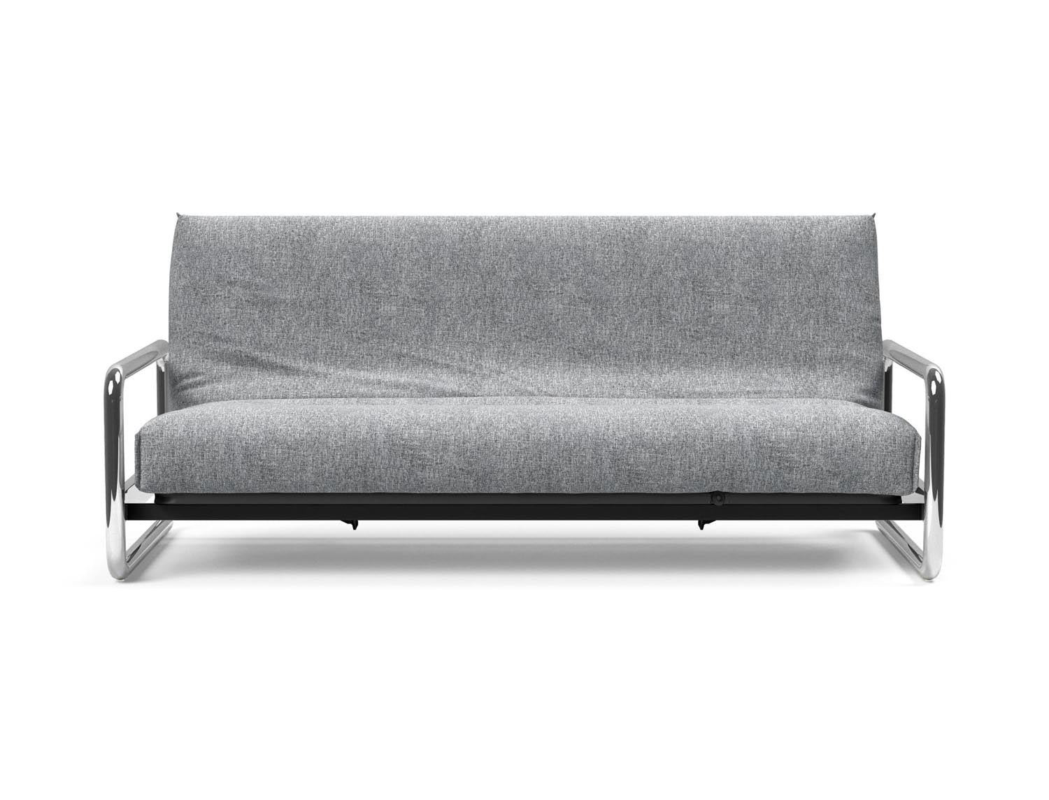 Stylisches Lomira Schlafsofa 140 in Nordic Cover, perfekt für gemütliche Nächte und flexible Wohnraumgestaltung.