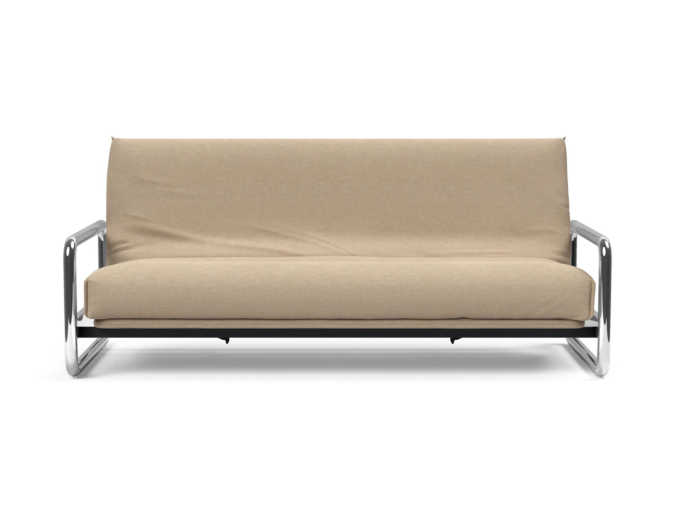 Stylisches Lomira Schlafsofa 140 mit Soft Spring Gestellbezug, ideal für gemütliche Nächte und flexible Einrichtungslösungen.