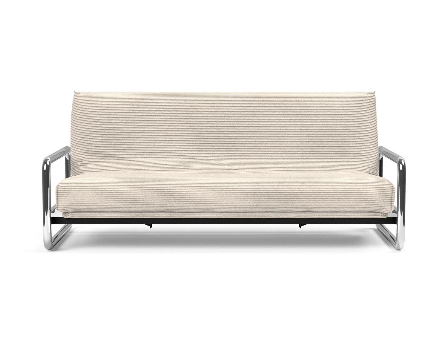 Modernes Lomira Schlafsofa 140 in Nordic Cover, perfekt für stilvolle Wohnräume und entspannte Schlafmöglichkeiten.