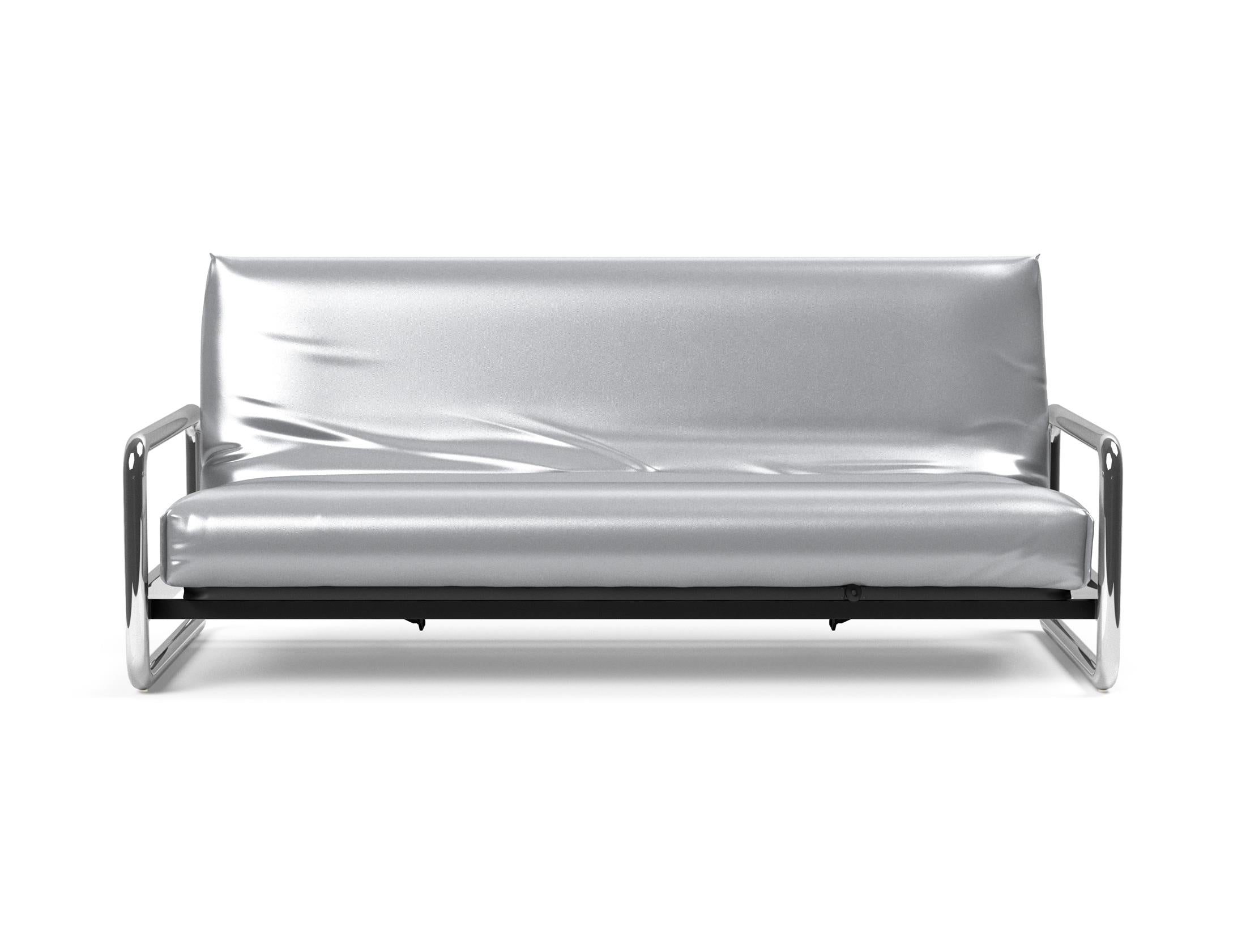Stylisches Lomira Schlafsofa 140 in Nordic Cover, perfekt für gemütliche Abende und als funktionales Gästebett.
