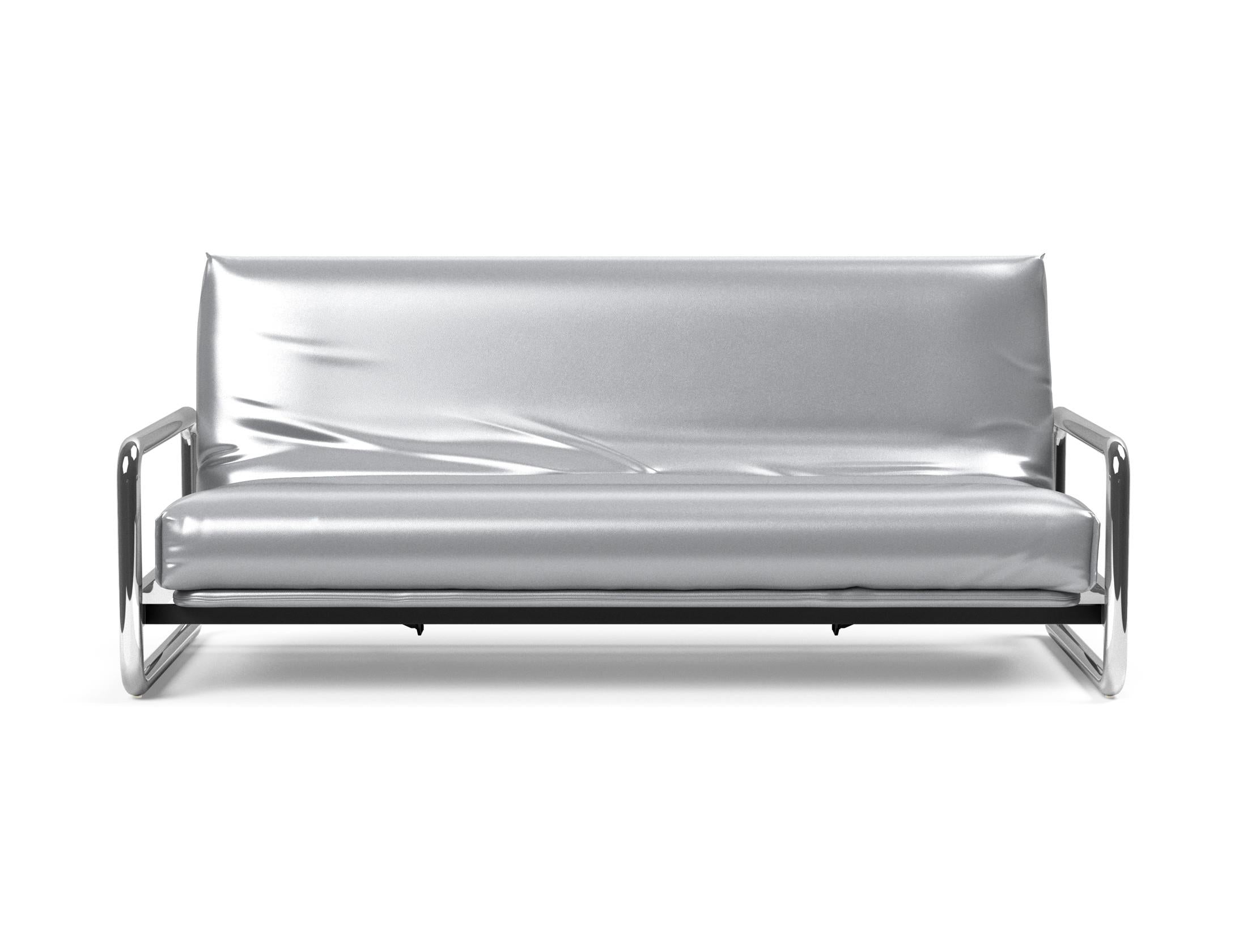 Modernes Lomira Schlafsofa 140 mit Soft Spring Gestellbezug, ideal für gemütliche Nächte und elegantes Wohndesign.