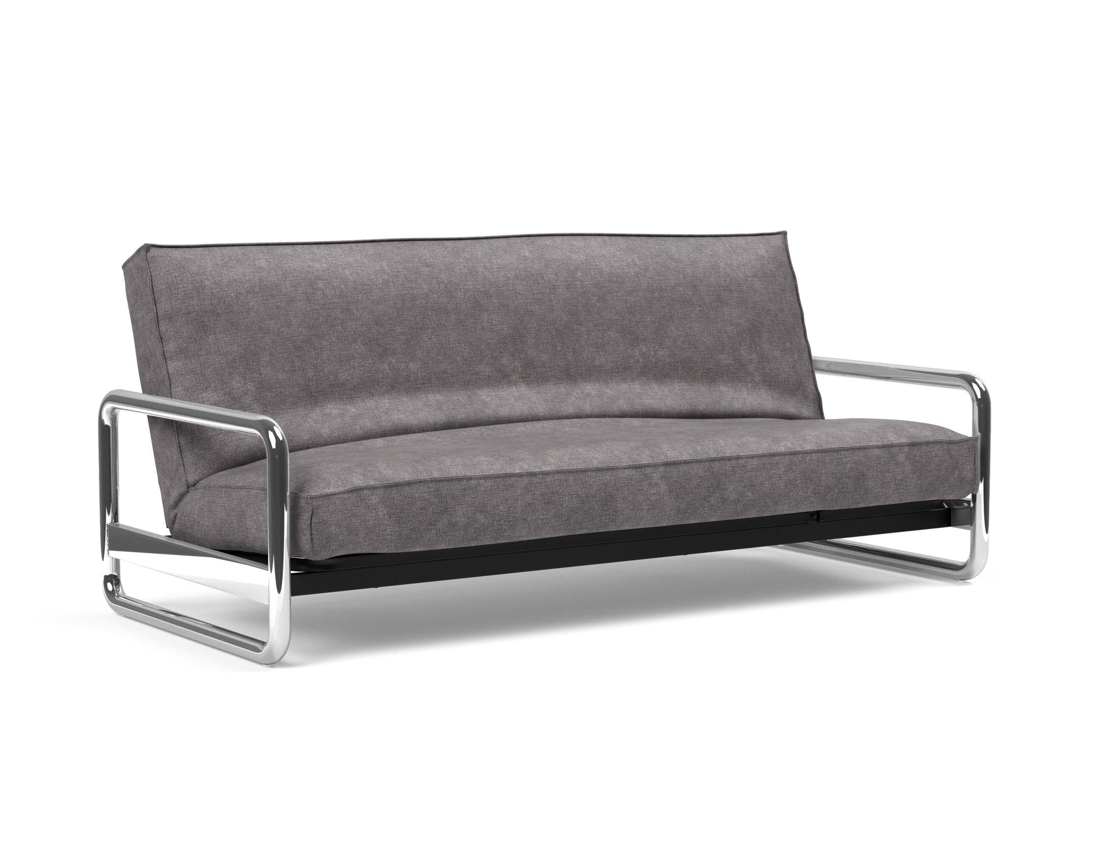 Erleben Sie das Lomira Schlafsofa 140 Sharp Plus: Stilvolles Möbelstück mit hochwertiger Federkernmatratze und anpassbarem Bezug für höchsten Komfort.