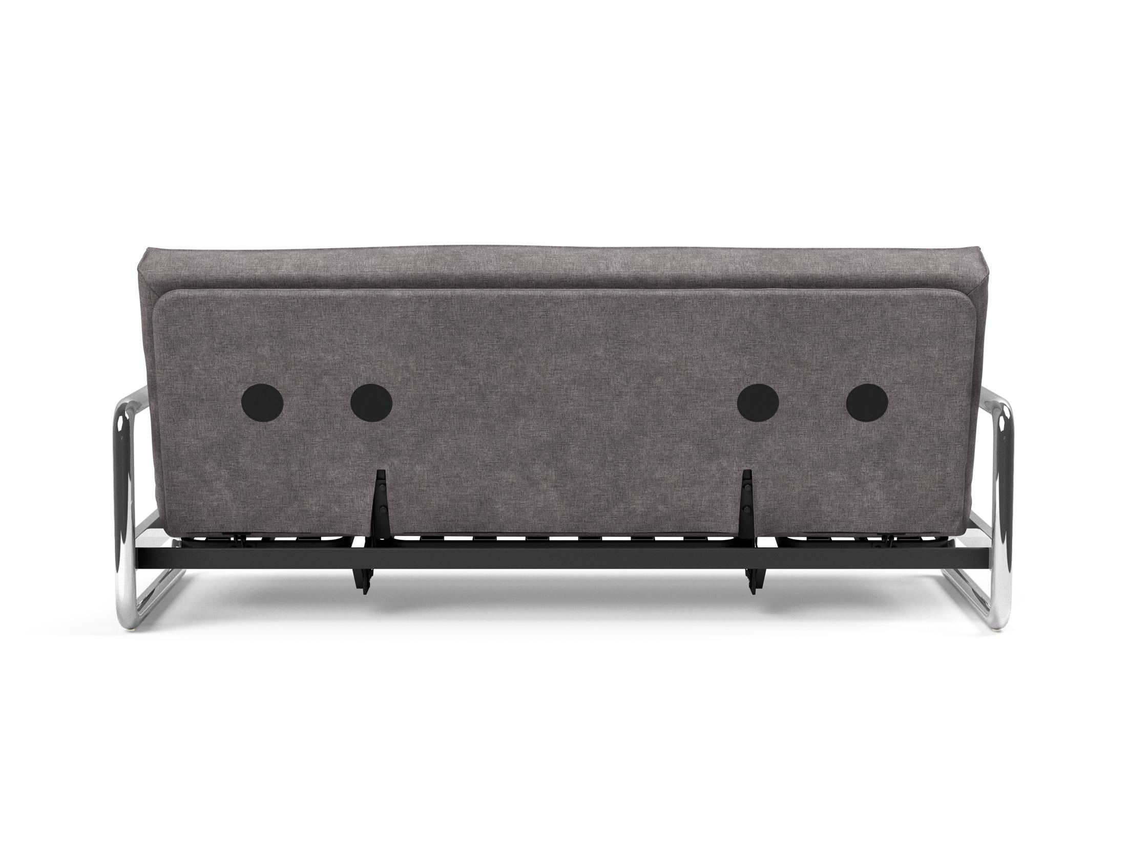 Erleben Sie das Lomira Schlafsofa 140 Sharp Plus: Stilvolles Möbelstück mit hochwertiger Federkernmatratze und anpassbarem Bezug für höchsten Komfort.