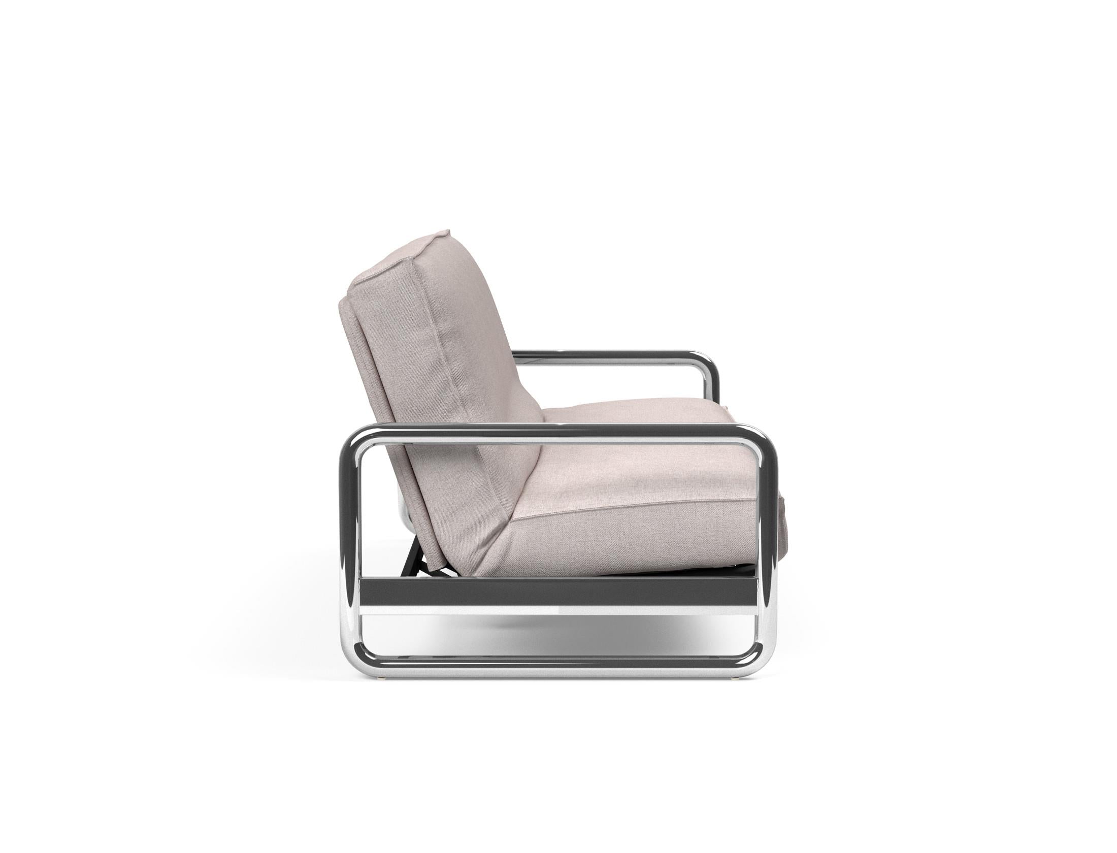 Entdecken Sie das Lomira Schlafsofa 140 Sharp Plus Soft Spring von Innovation Living – modernes Design, optimaler Komfort und umweltfreundliche Materialien für besten Schlaf.