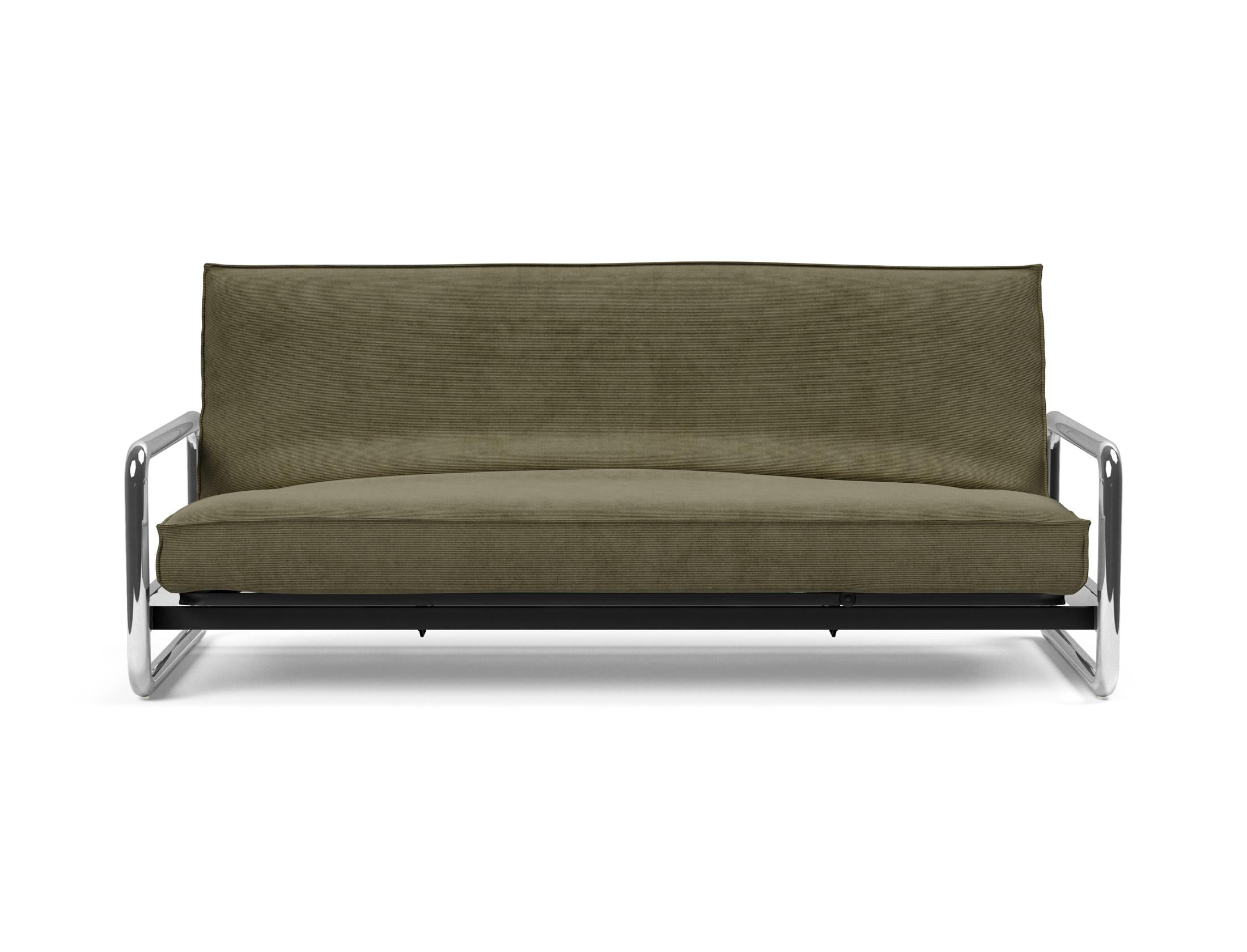 Entdecken Sie das Lomira Schlafsofa 140 Sharp Plus Soft Spring von Innovation Living – modernes Design, optimaler Komfort und umweltfreundliche Materialien für besten Schlaf.