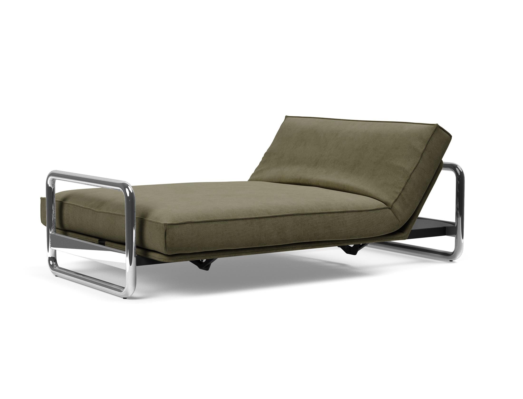 Entdecken Sie das Lomira Schlafsofa 140 Sharp Plus: Stilvolles Möbelstück mit erstklassigem Komfort und langlebigem, anpassbarem Bezug.