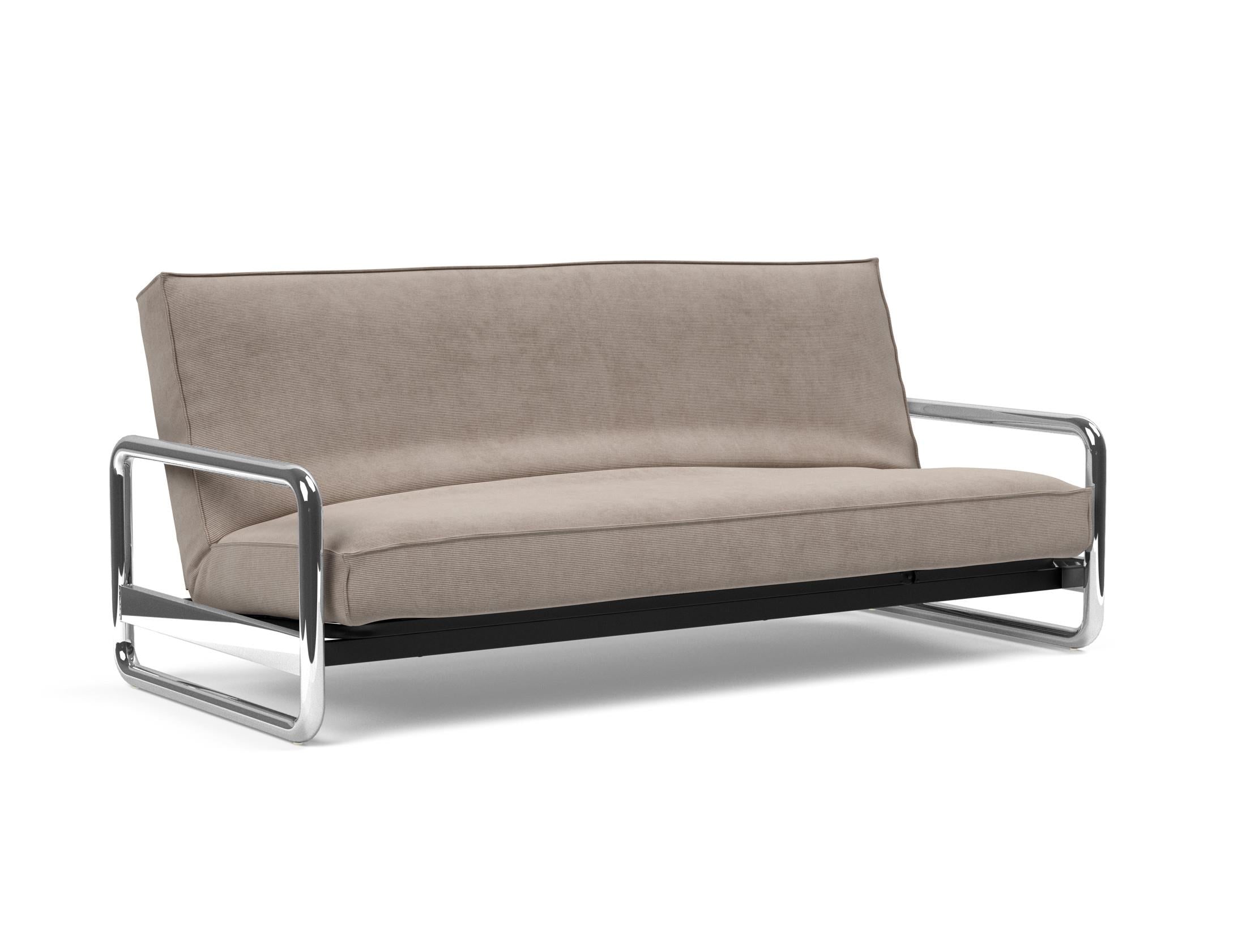 Erleben Sie das Lomira Schlafsofa 140 Sharp Plus Soft Spring von Innovation Living – stilvoll, bequem und nachhaltig für erholsame Nächte.